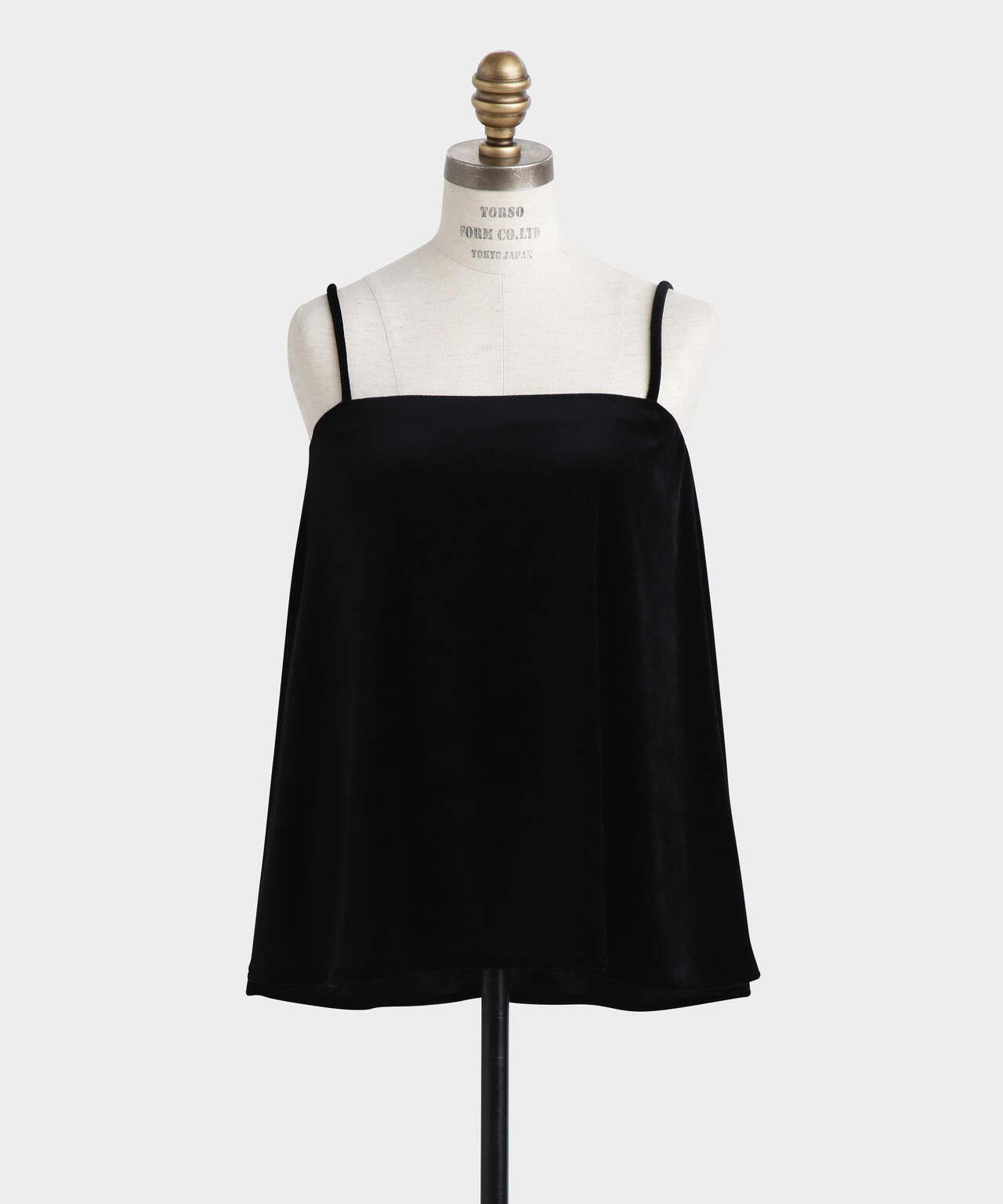 【GISELe 12月号掲載商品】カップ付きベロアキャミソール