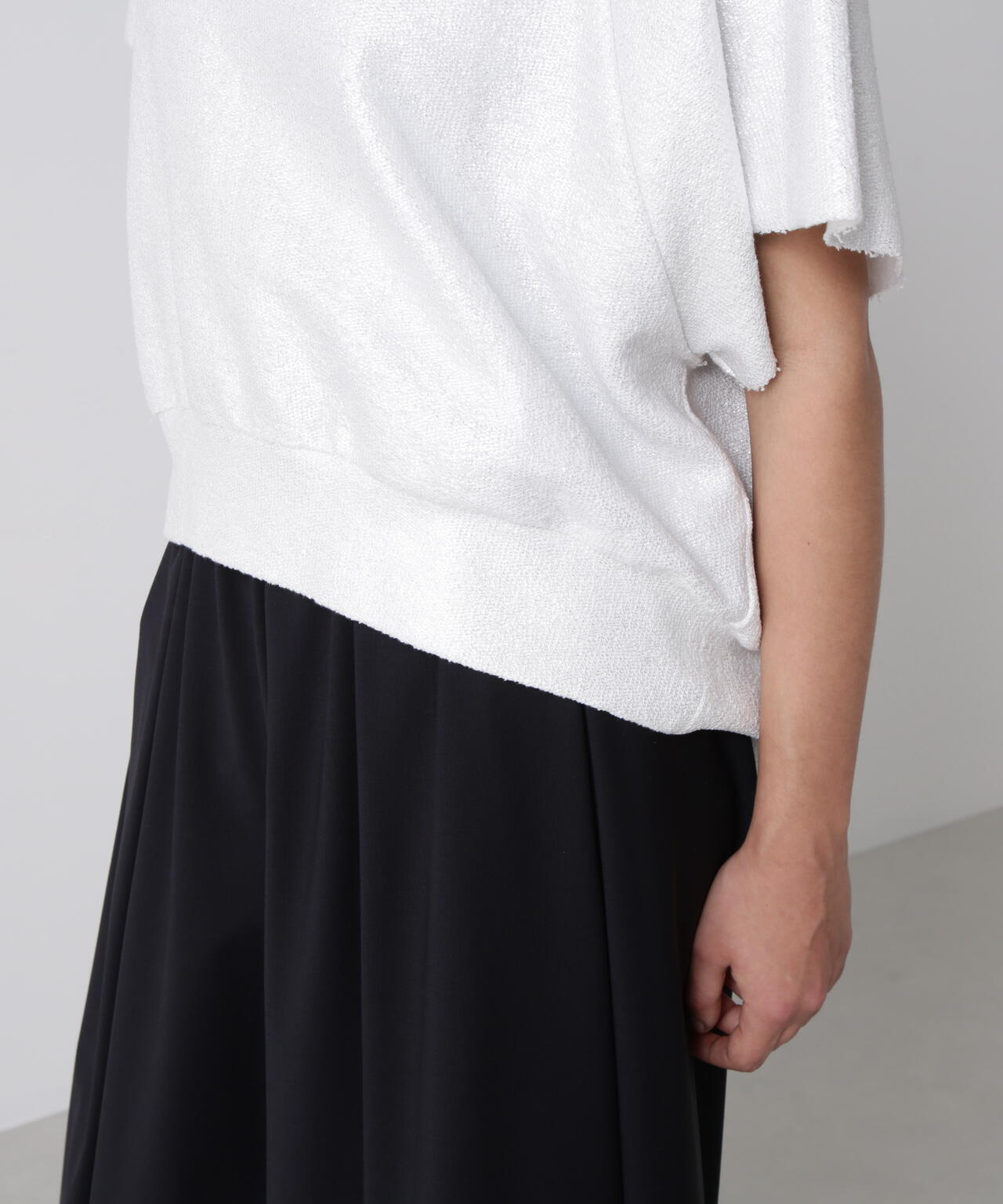 箔プリントカットソー