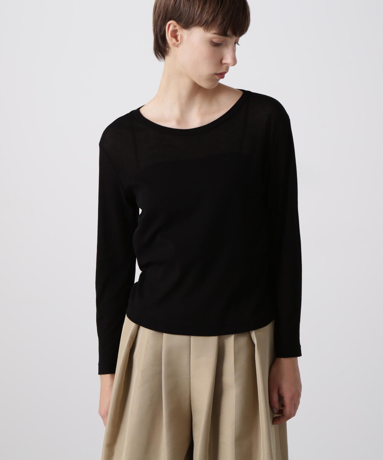 シアーレイヤードTシャツ