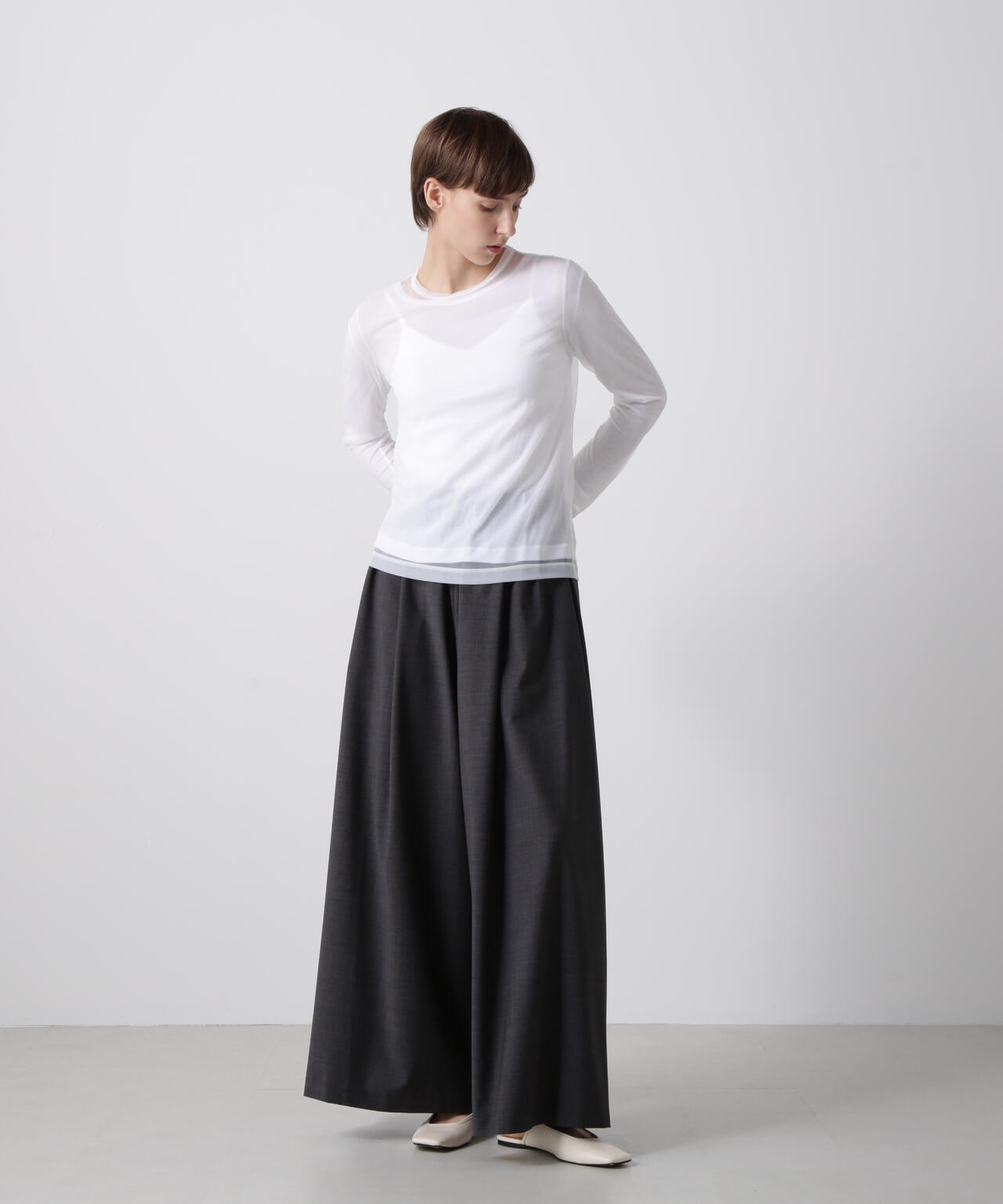 シアーレイヤードTシャツ