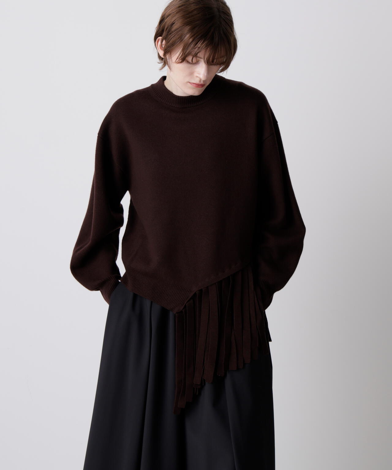 フリンジニット