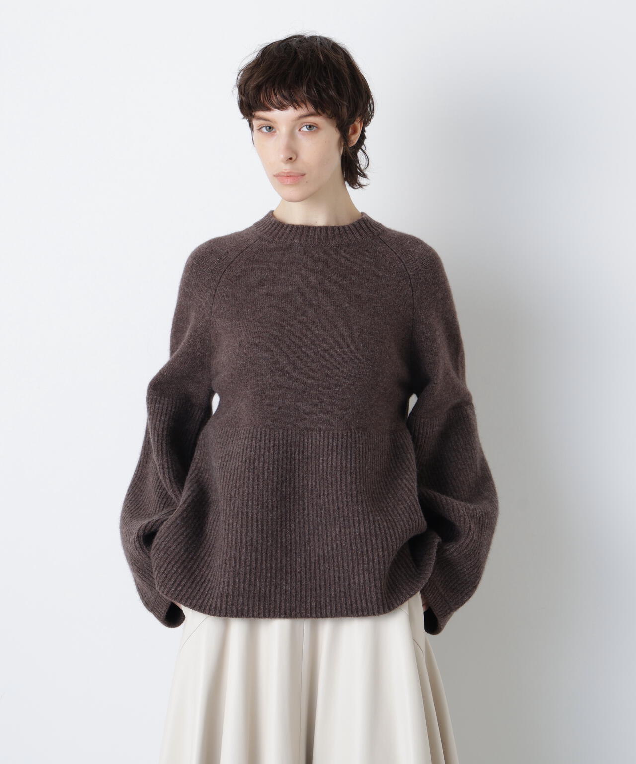 ウールカシミヤニット