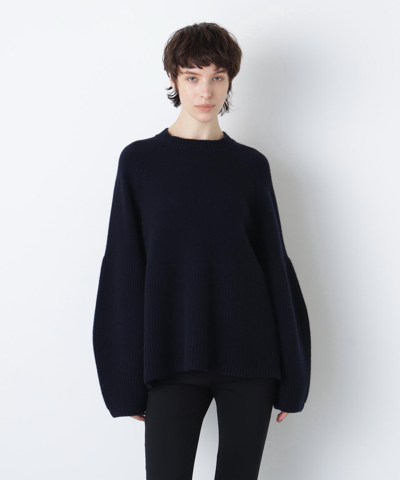 ウールカシミヤニット