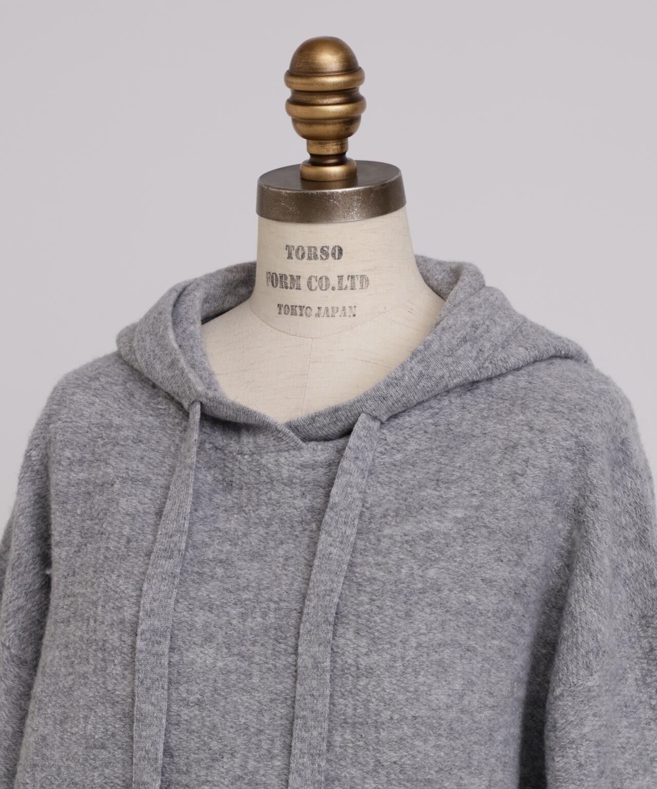 パイルニットフーディー