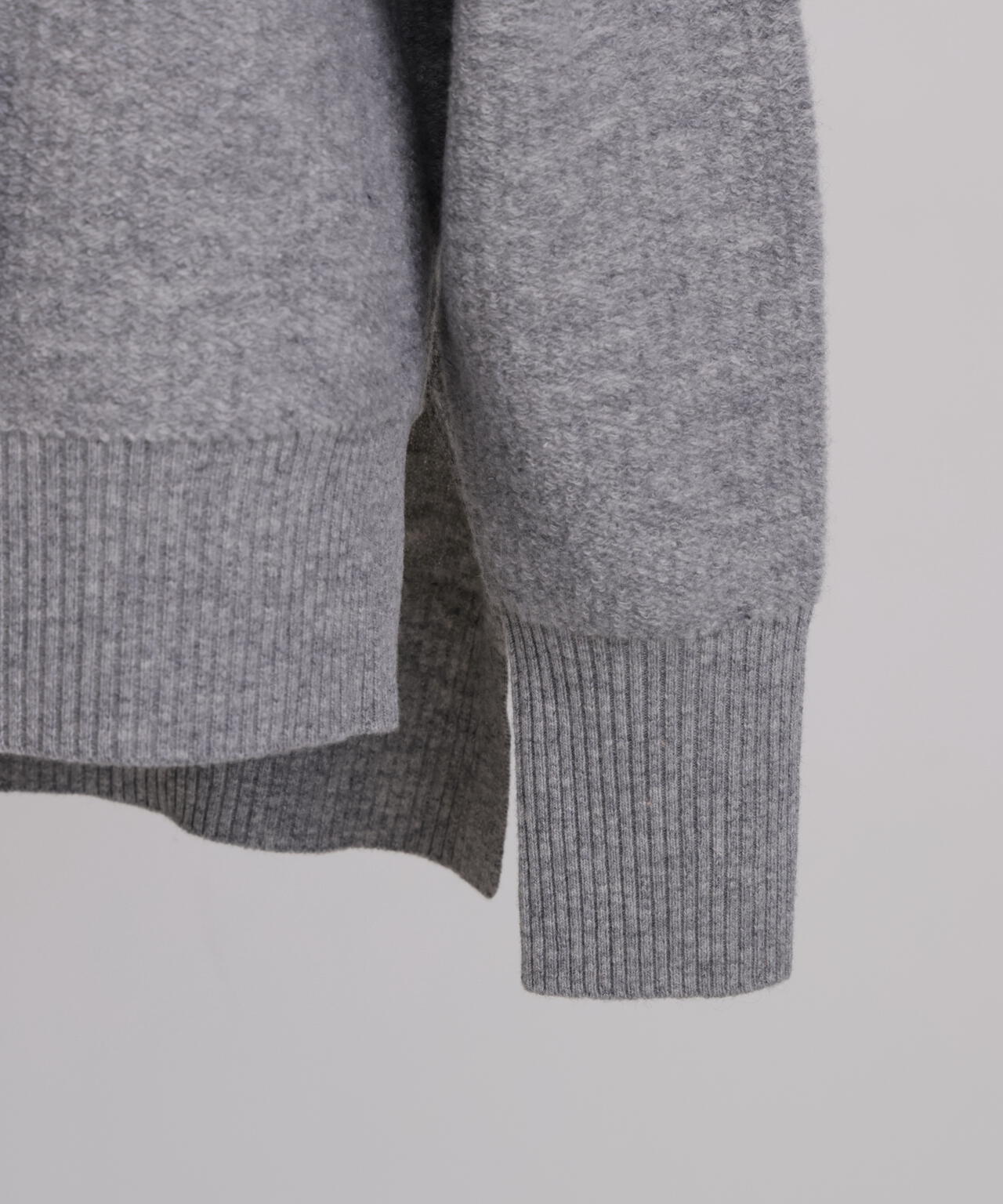 パイルニットフーディー