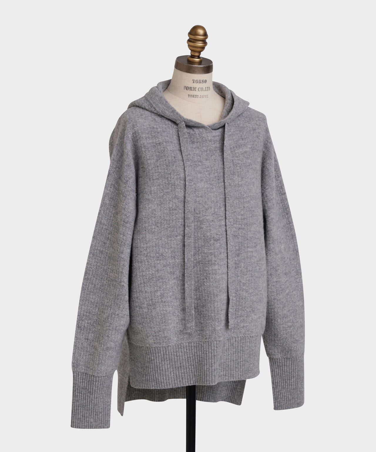 パイルニットフーディー