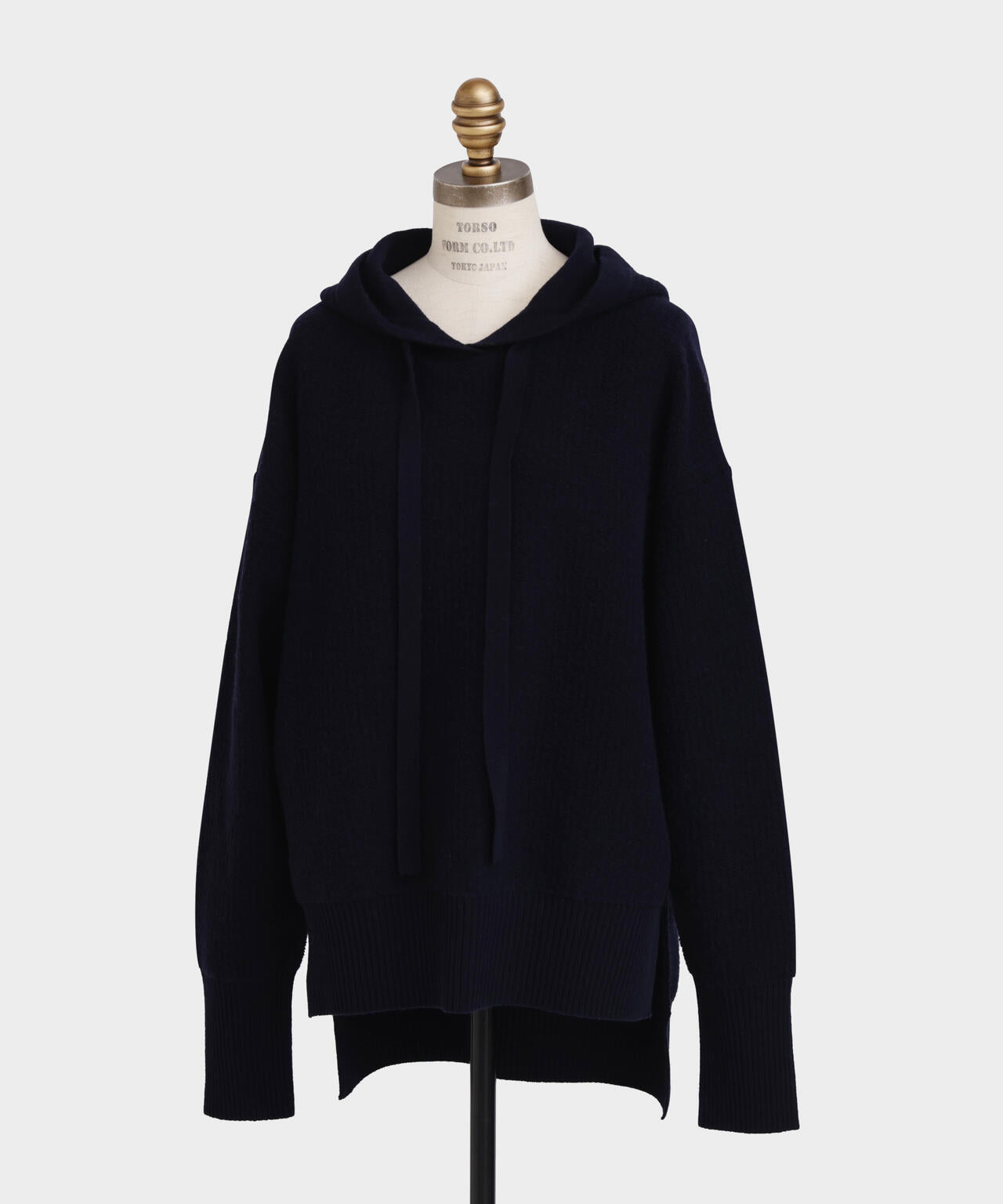 パイルニットフーディー