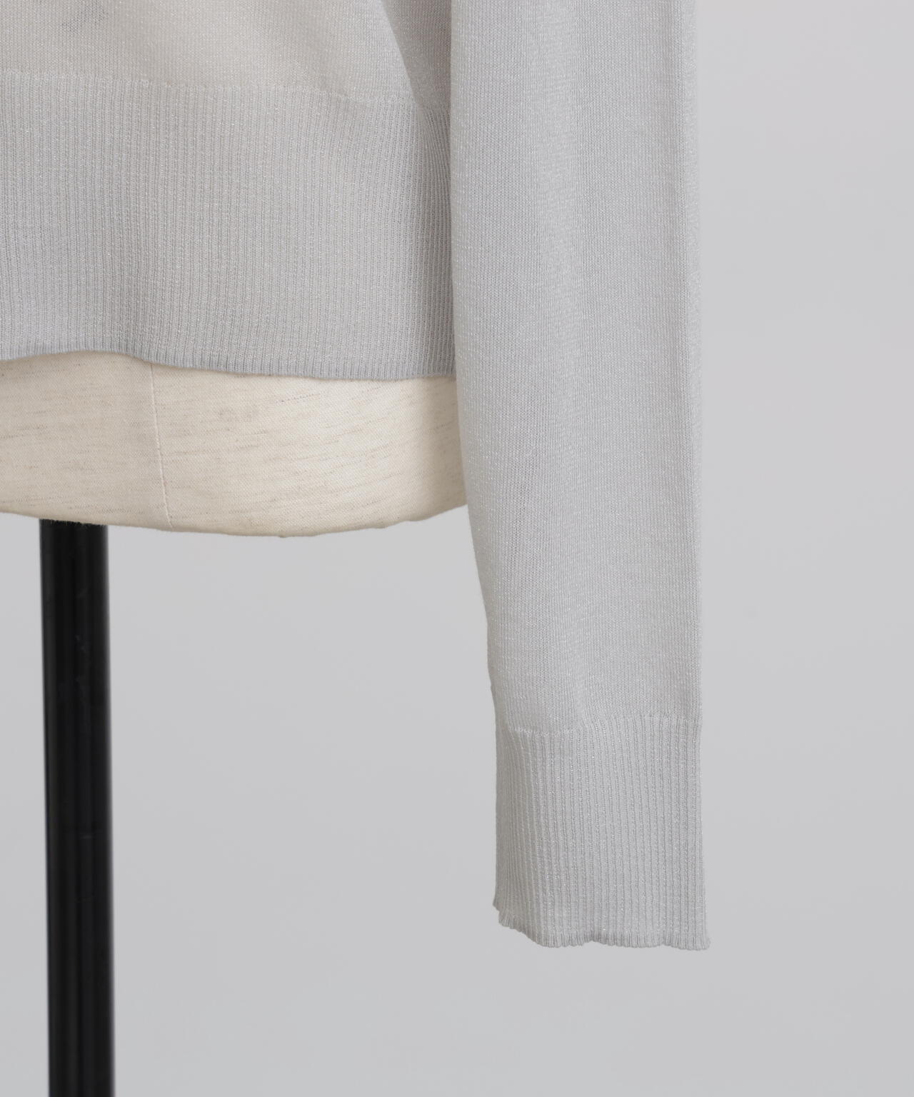 シアーニットカーディガン