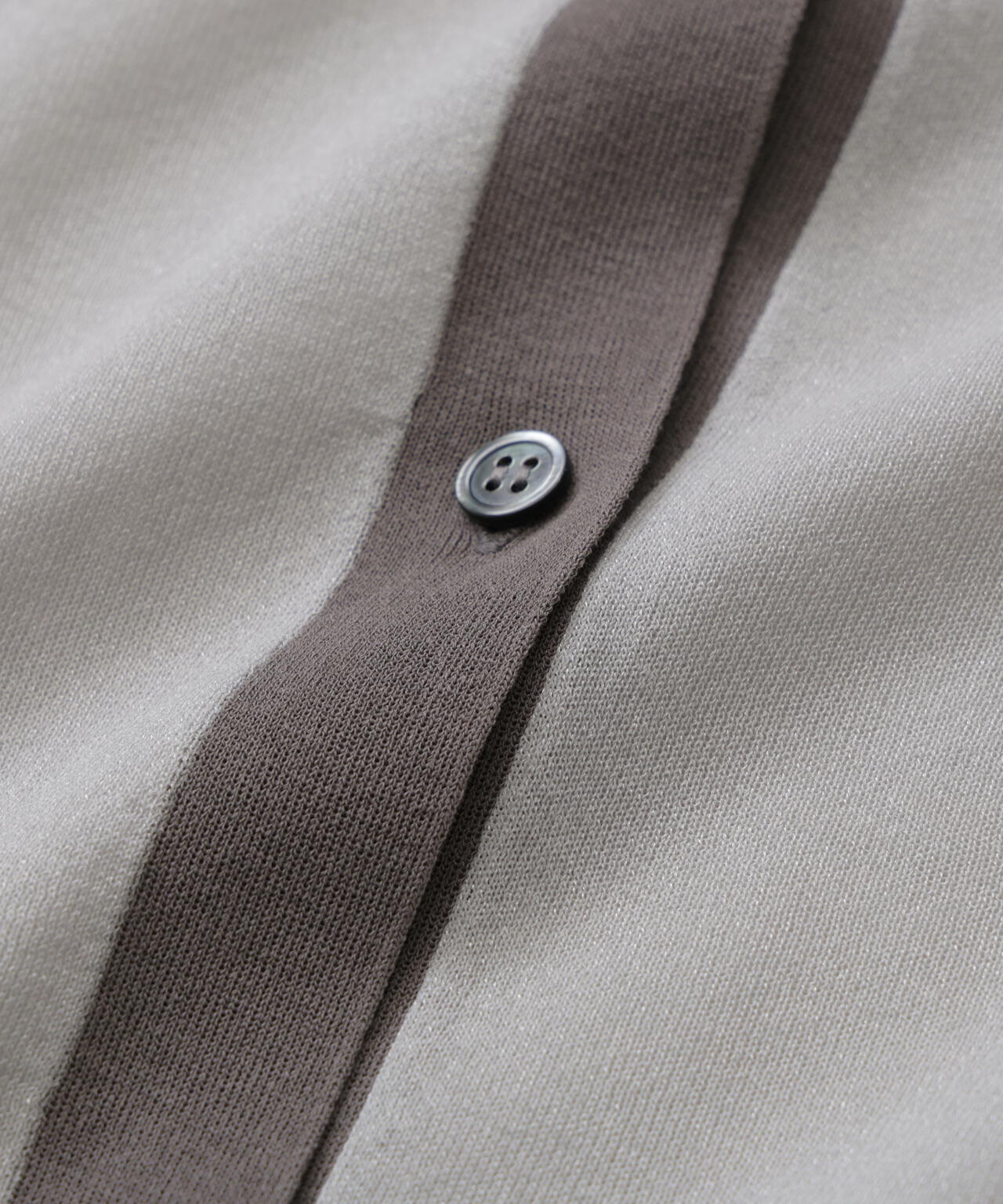 シアーニットカーディガン