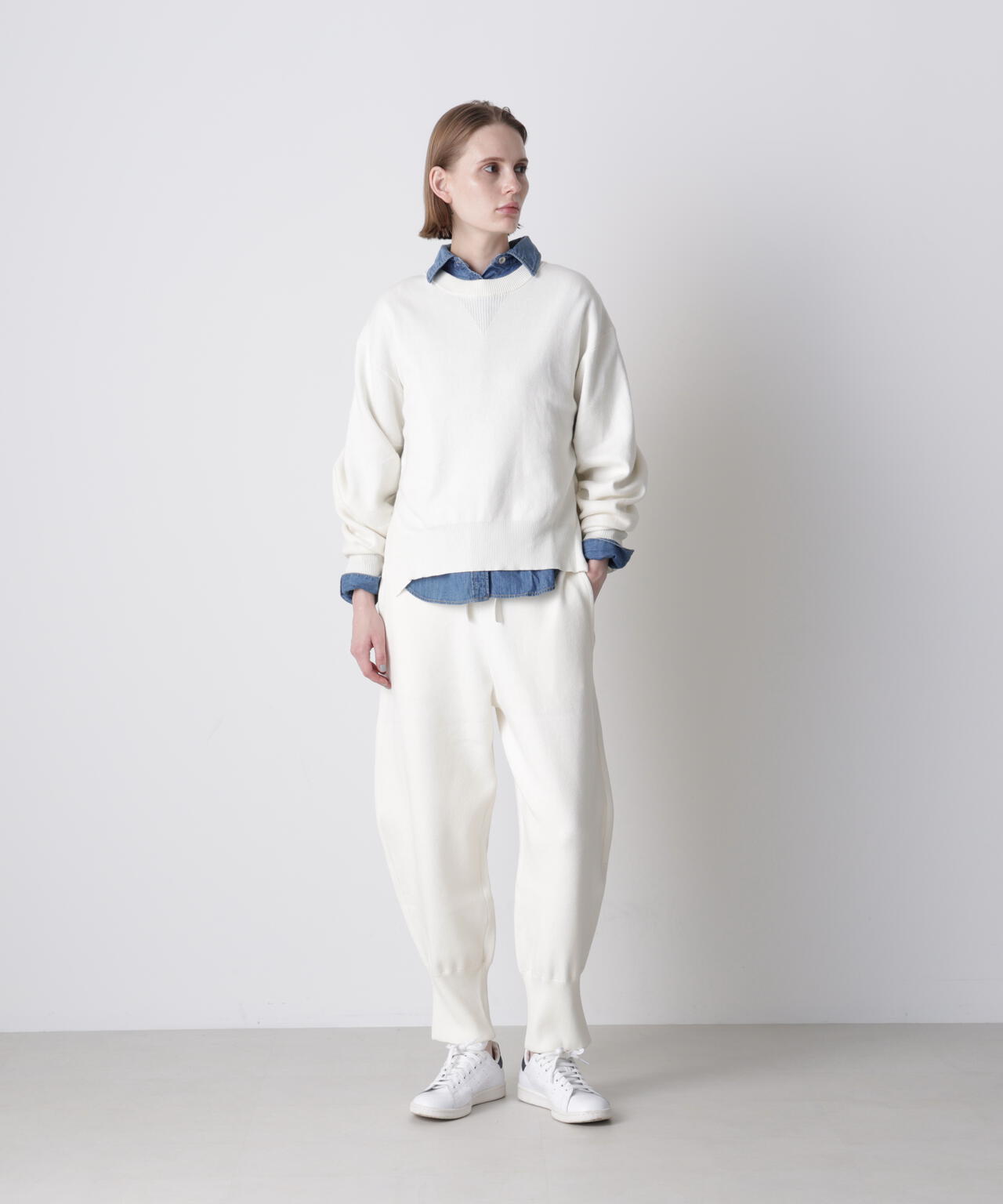 スエットニットパンツ