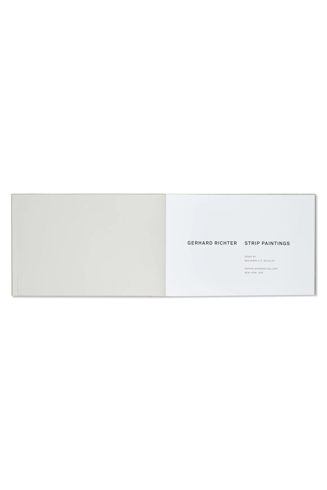 STRIP PAINTINGS by Gerhard Richter