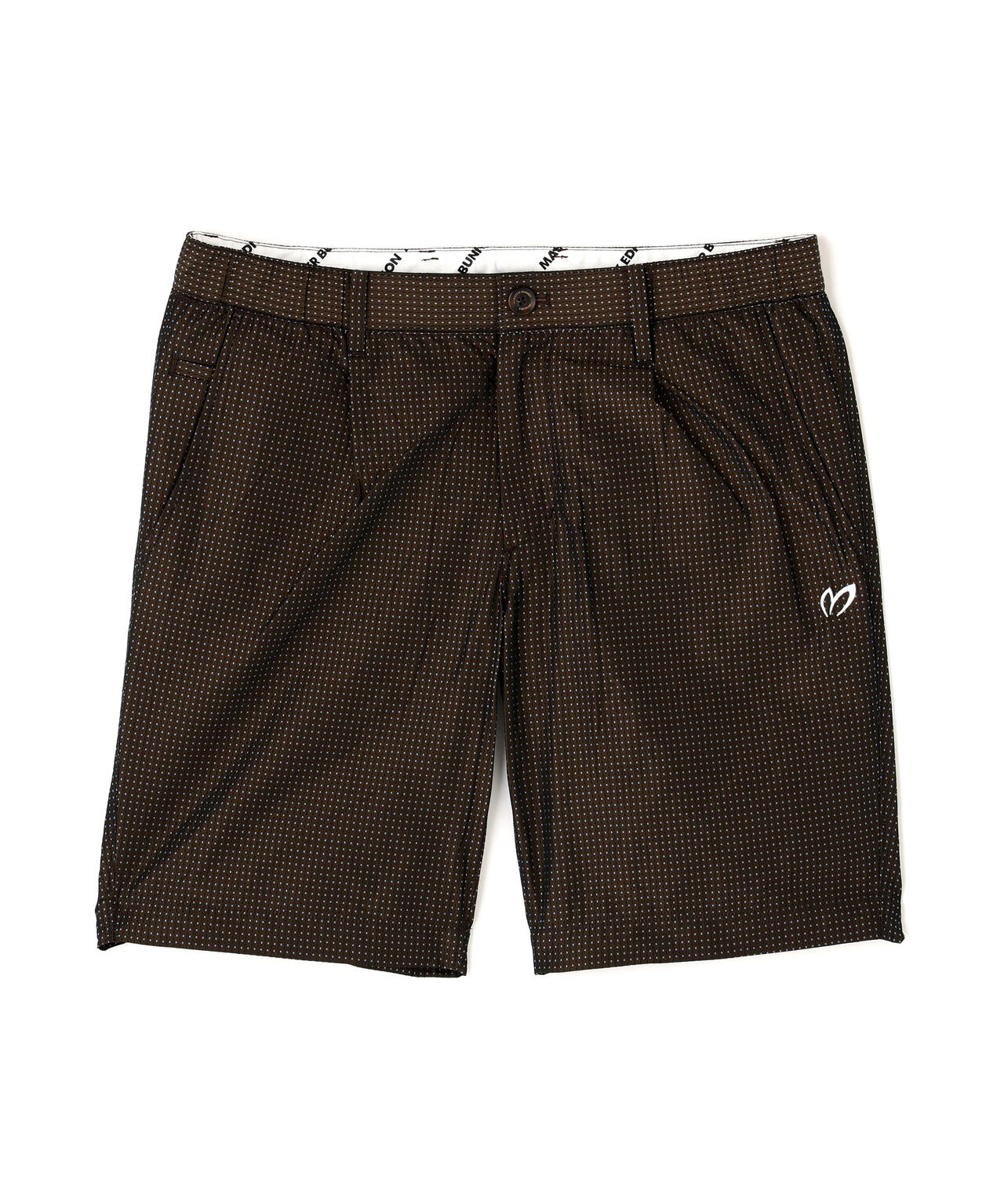 メモリータフタ刺し子ショートパンツ