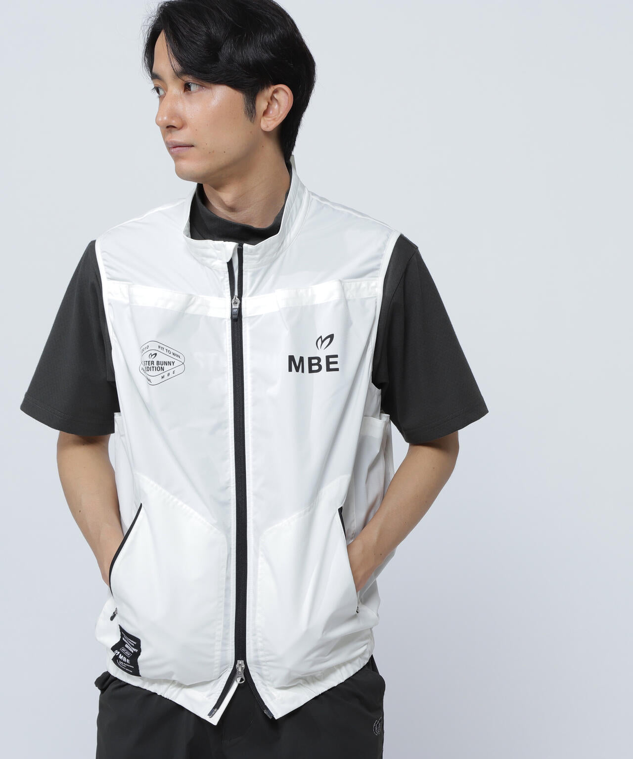 ファンフルジップアップベスト