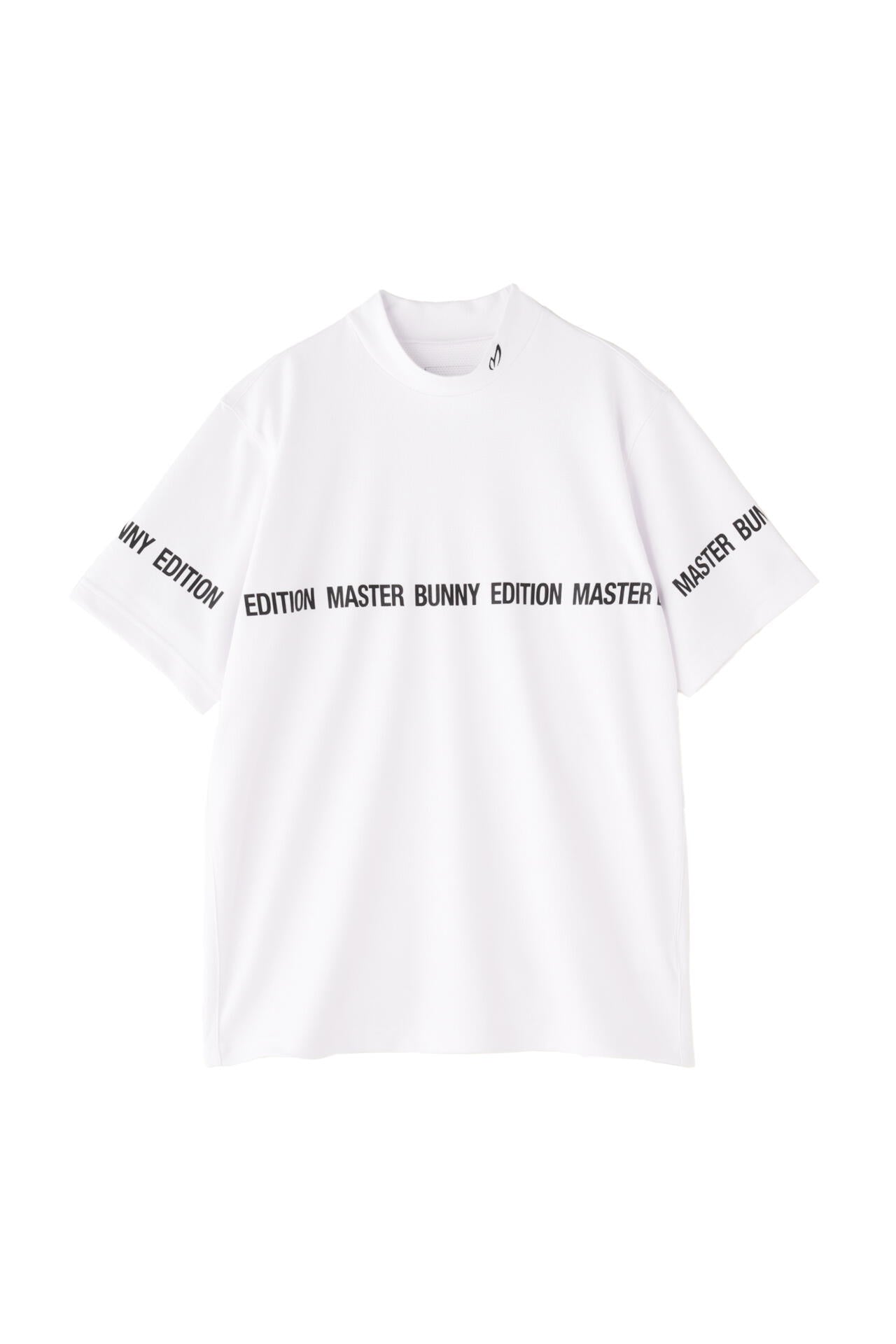 裏ワッフルジャージ半袖モックネックカットソー