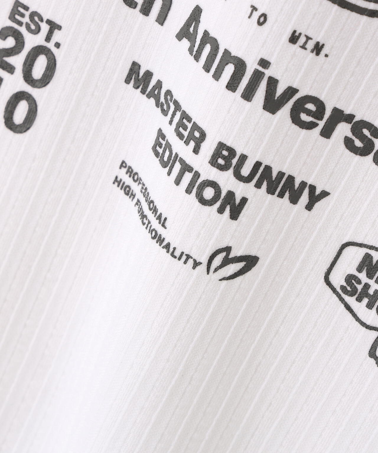 75dフルダルサッカーストライプ半袖ハイネックカットソー