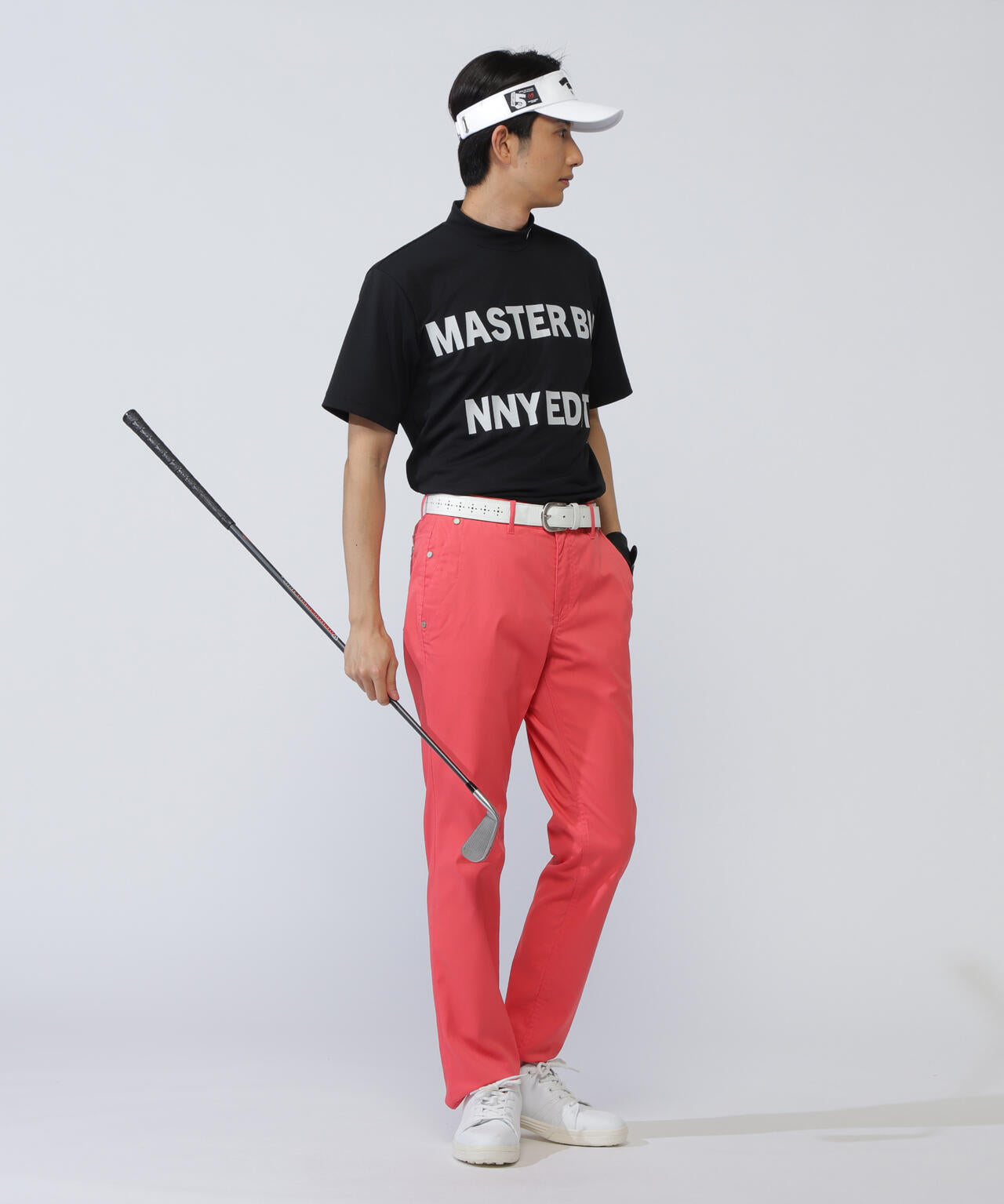 【原プロアイコン】SPX 150d天竺×鹿の子ボーダー半袖ハイネックカットソー