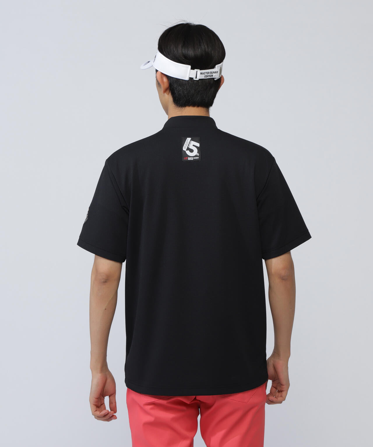 【原プロアイコン】SPX 150d天竺×鹿の子ボーダー半袖ハイネックカットソー