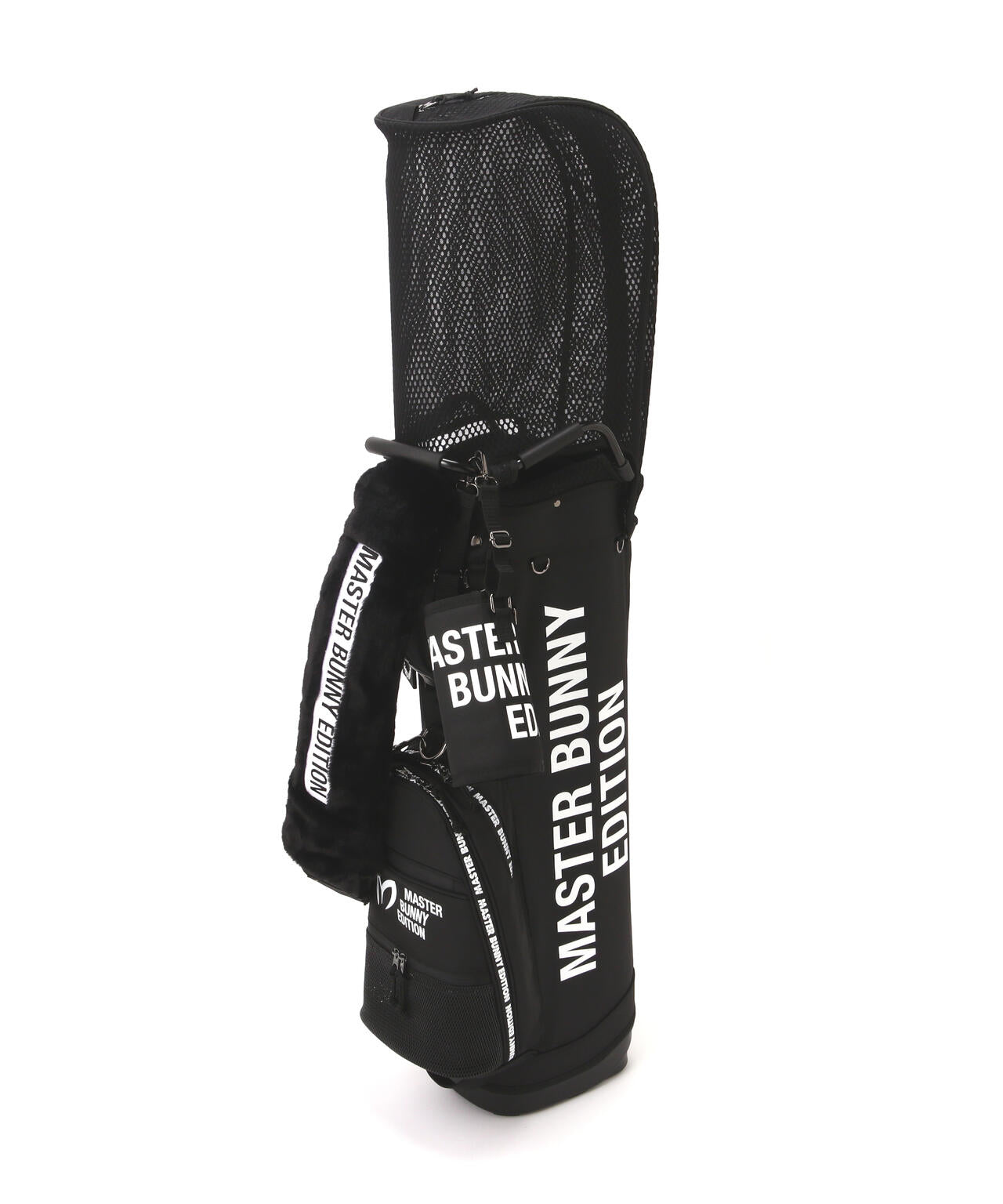 【ペットボトルホルダー、マルチポーチ付き】筒型キャディーバック (46インチ対応) (UNISEX)