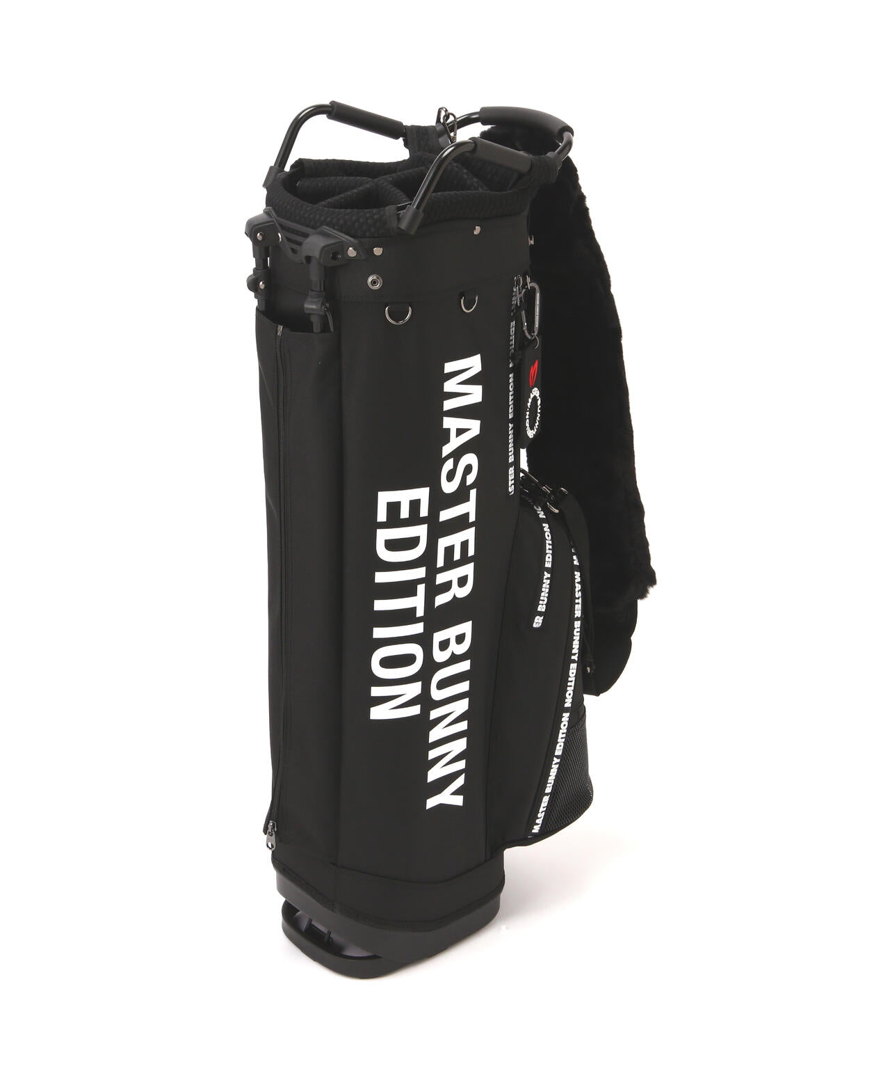 【ペットボトルホルダー、マルチポーチ付き】筒型キャディーバック (46インチ対応) (UNISEX)