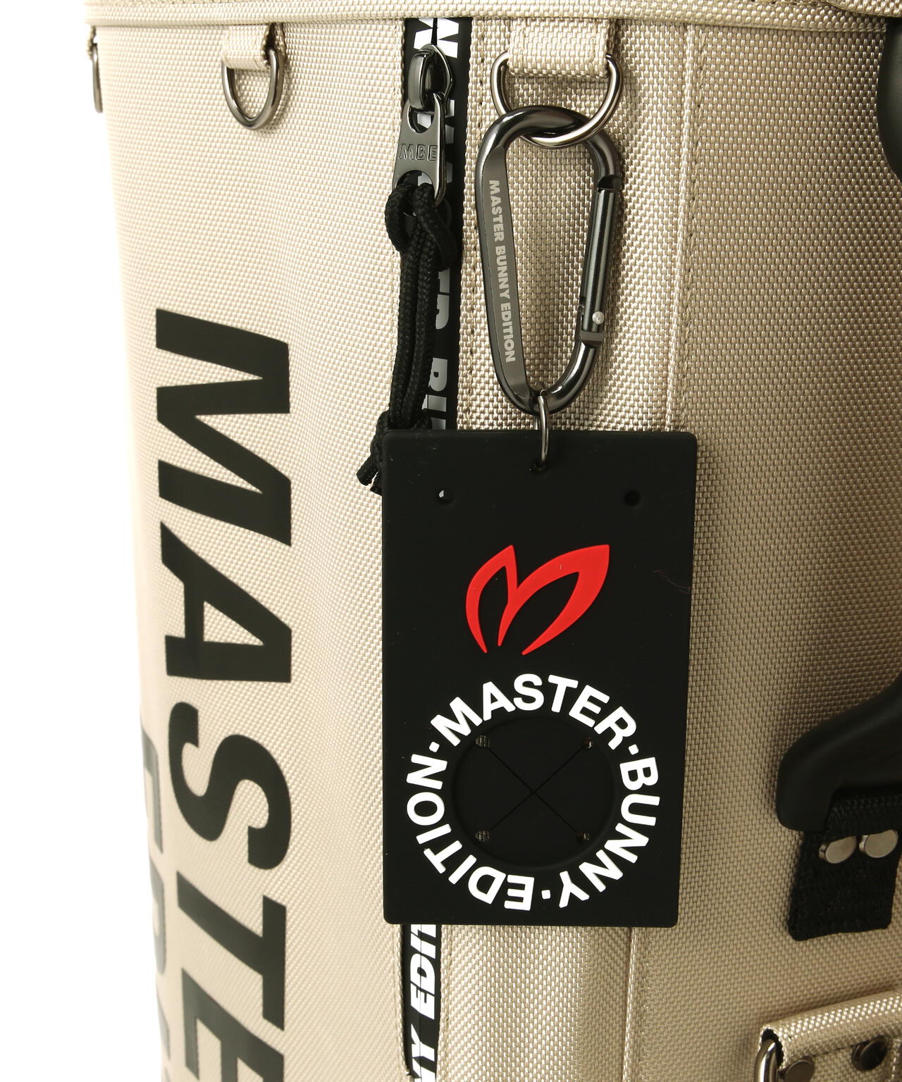 【ペットボトルホルダー、マルチポーチ付き】筒型キャディーバック (46インチ対応) (UNISEX)