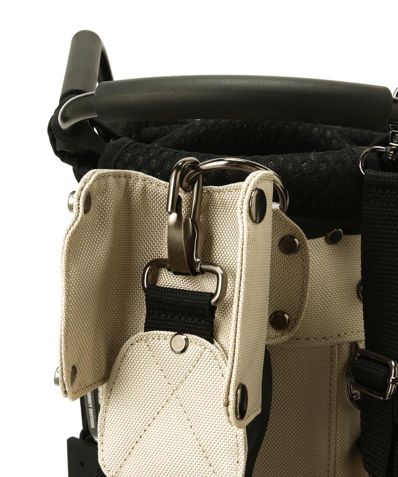 【ペットボトルホルダー、マルチポーチ付き】筒型キャディーバック (46インチ対応) (UNISEX)