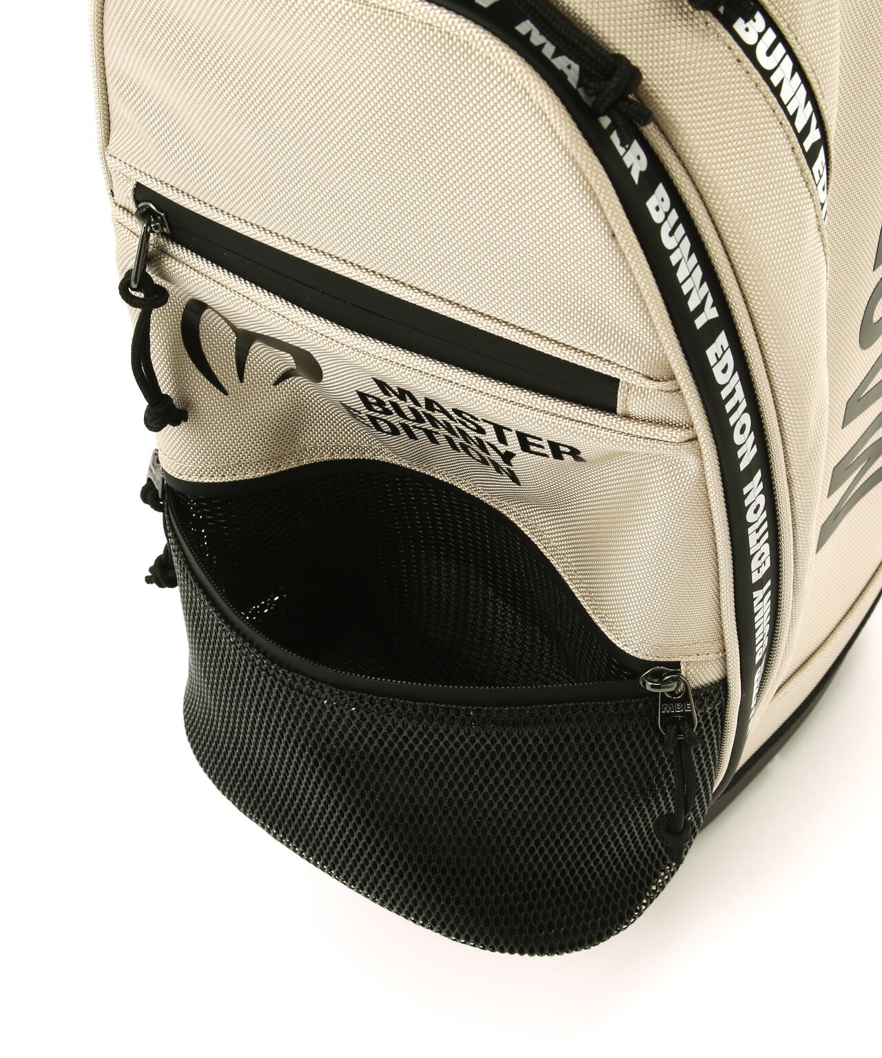 【ペットボトルホルダー、マルチポーチ付き】筒型キャディーバック (46インチ対応) (UNISEX)