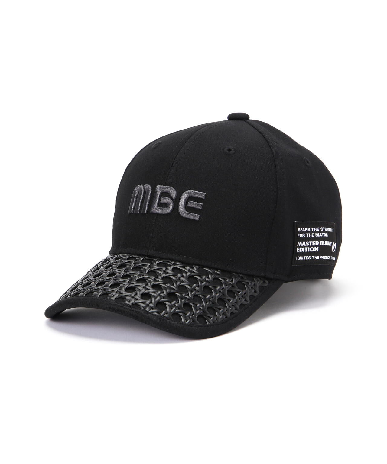 竹編み風装飾キャップ (UNISEX)