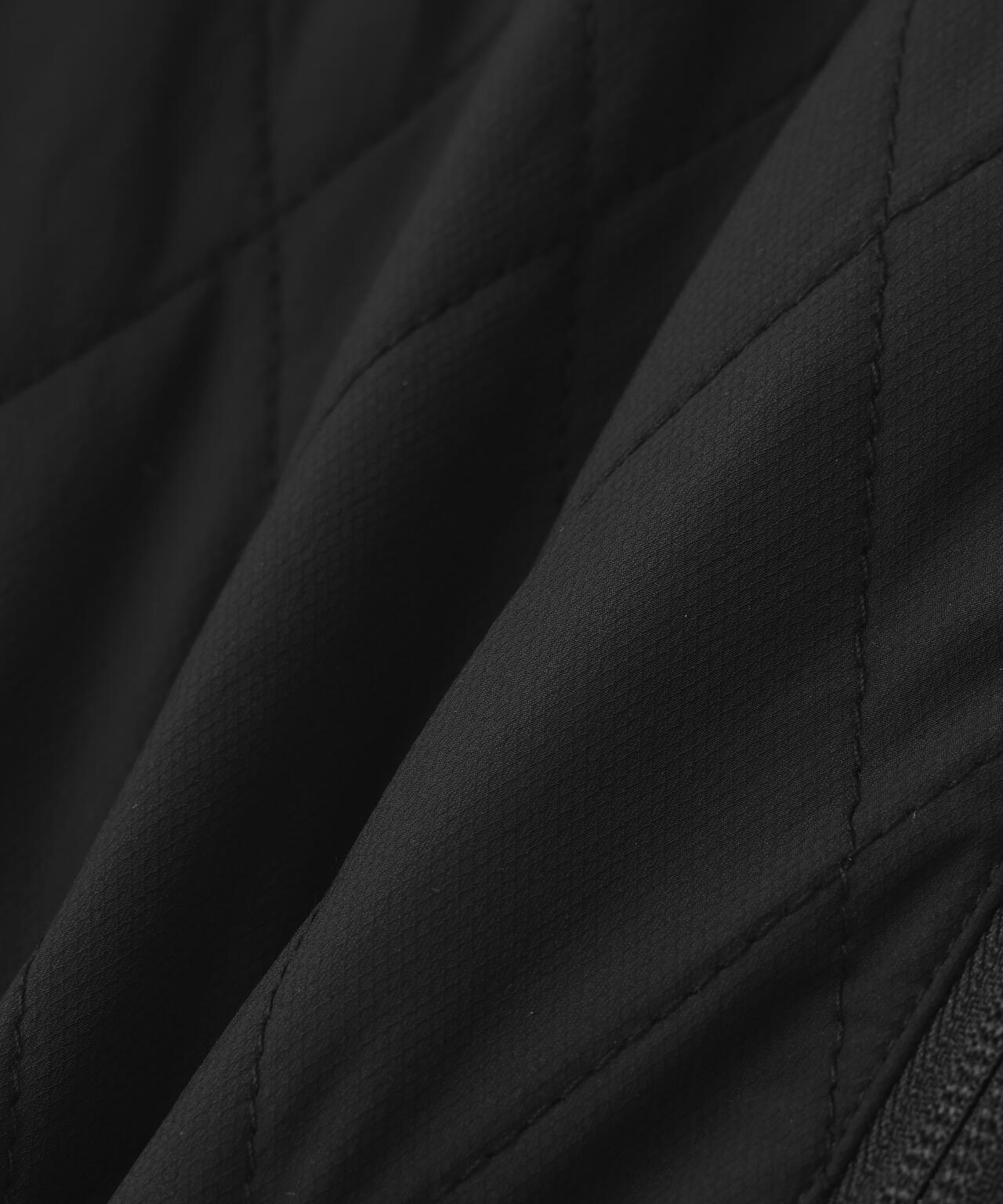 ナイロンタフタ中綿ジップアップブルゾン