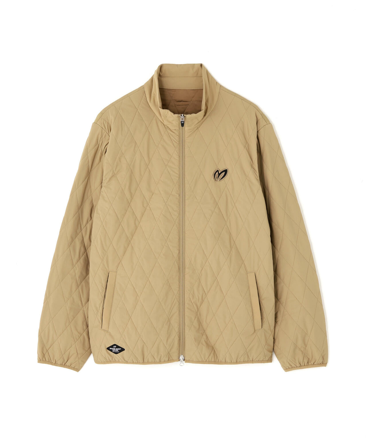 ナイロンタフタ中綿ジップアップブルゾン