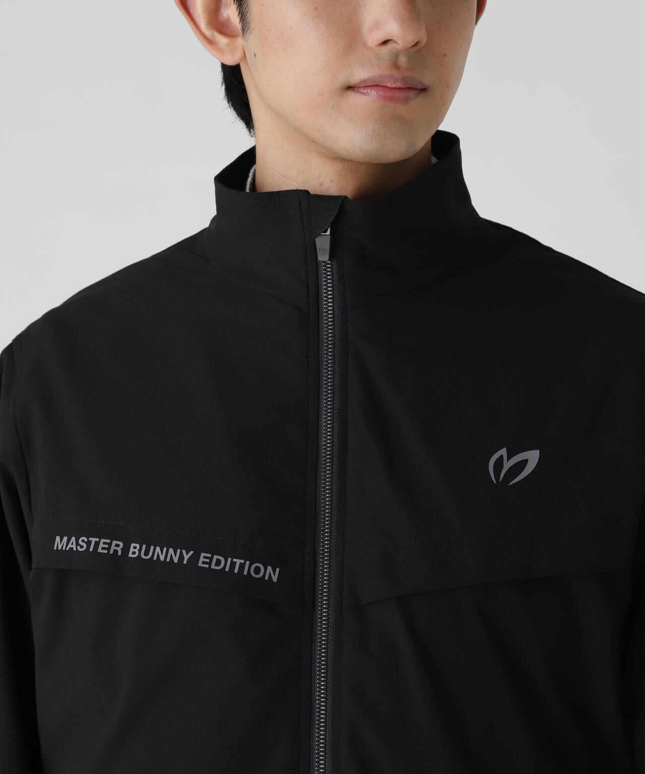 ストレッチリップストップ×高密度ツイル レイヤードブルゾン