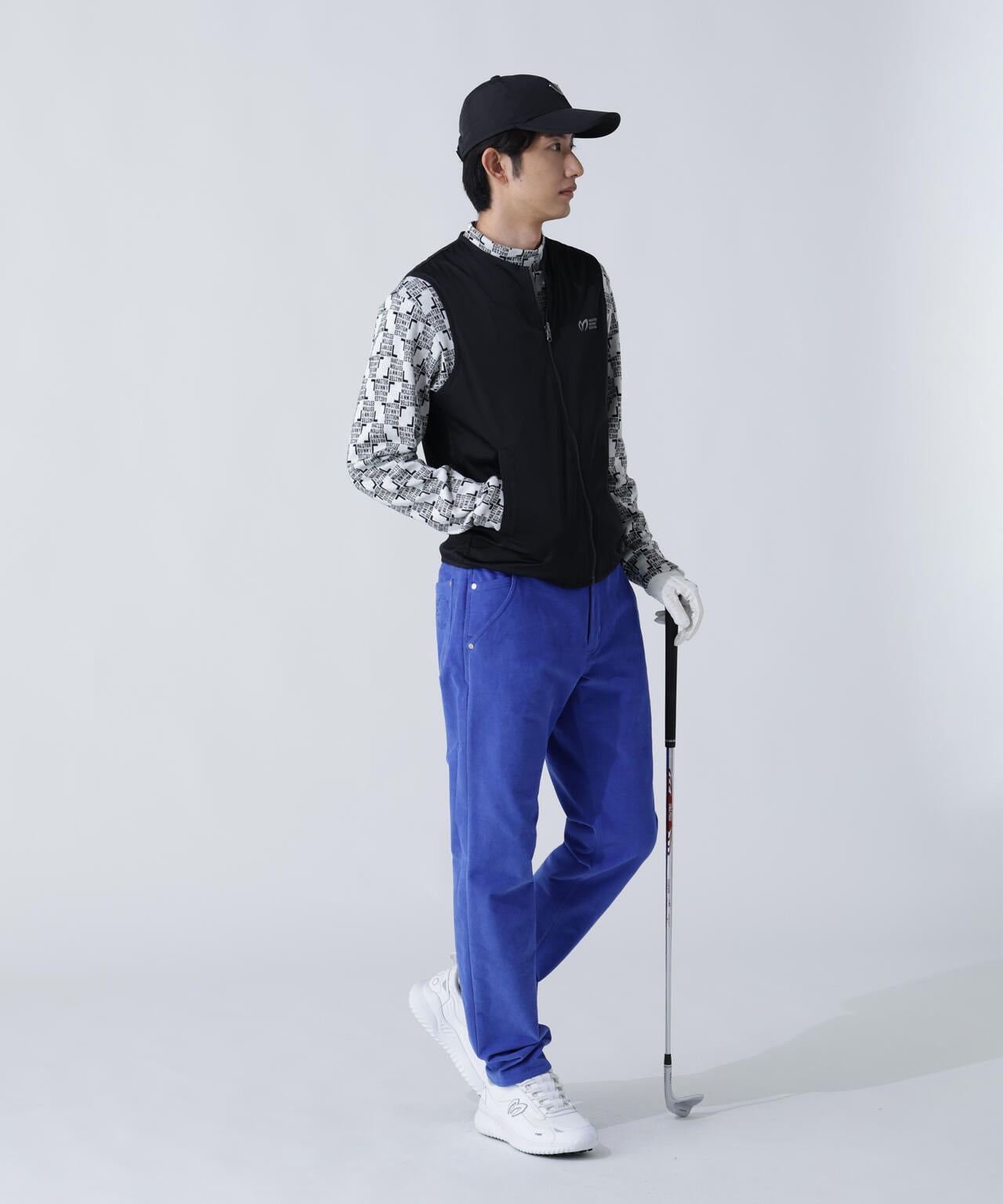 ストレッチリップストップ×高密度ツイル レイヤードブルゾン