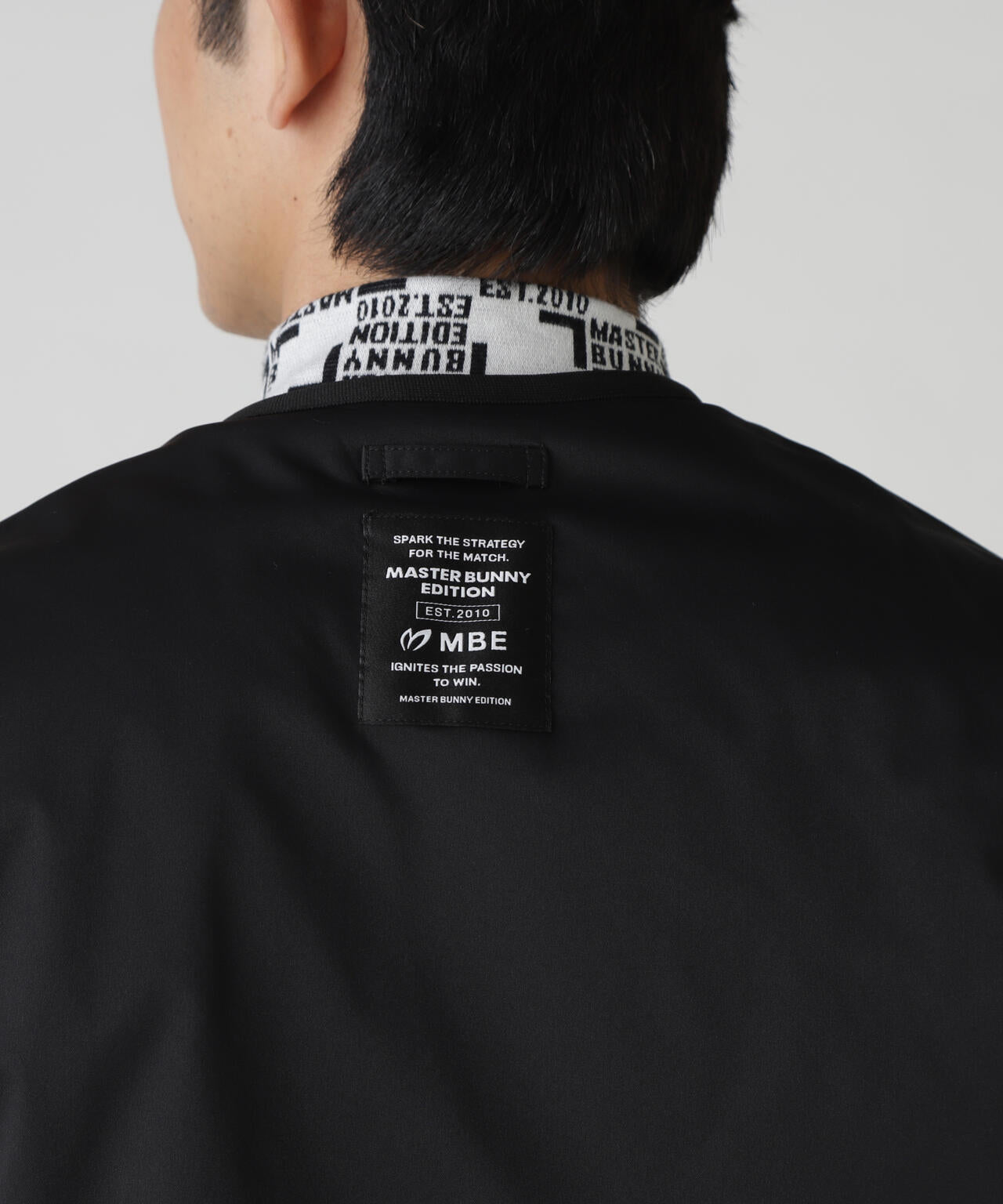 ストレッチリップストップ×高密度ツイル レイヤードブルゾン