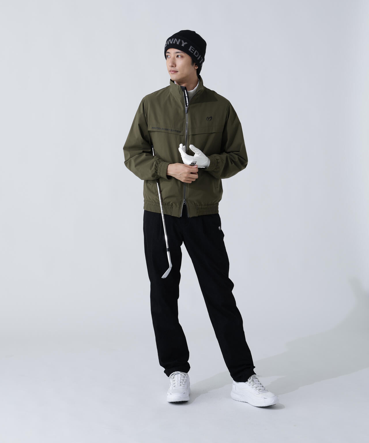 ストレッチリップストップ×高密度ツイル レイヤードブルゾン