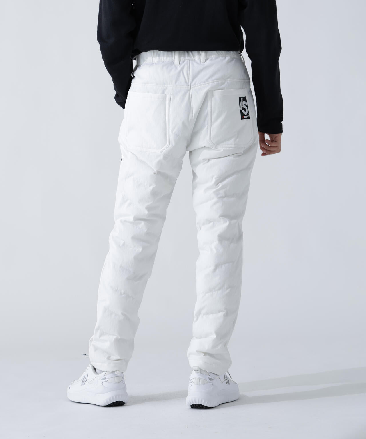 グログラン中綿ストレッチパンツ