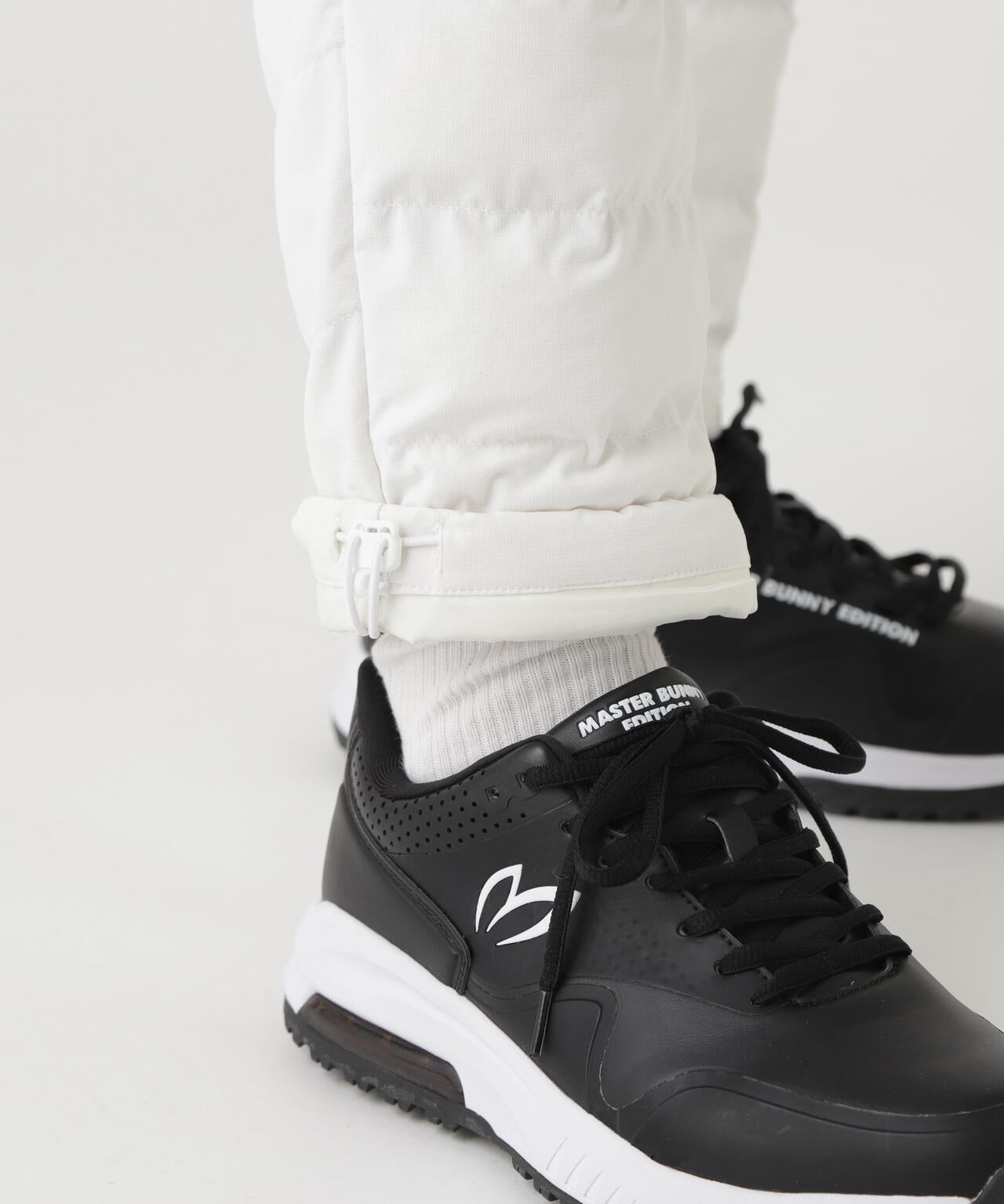 グログラン中綿ストレッチパンツ