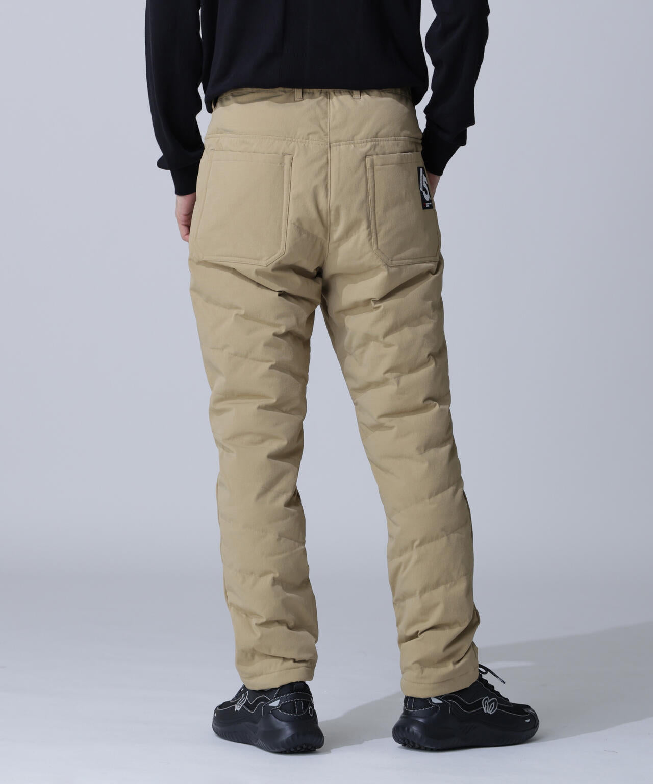 グログラン中綿ストレッチパンツ