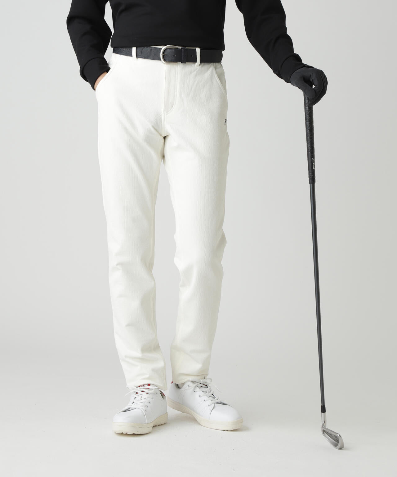 ドビーストレッチ起毛パンツ