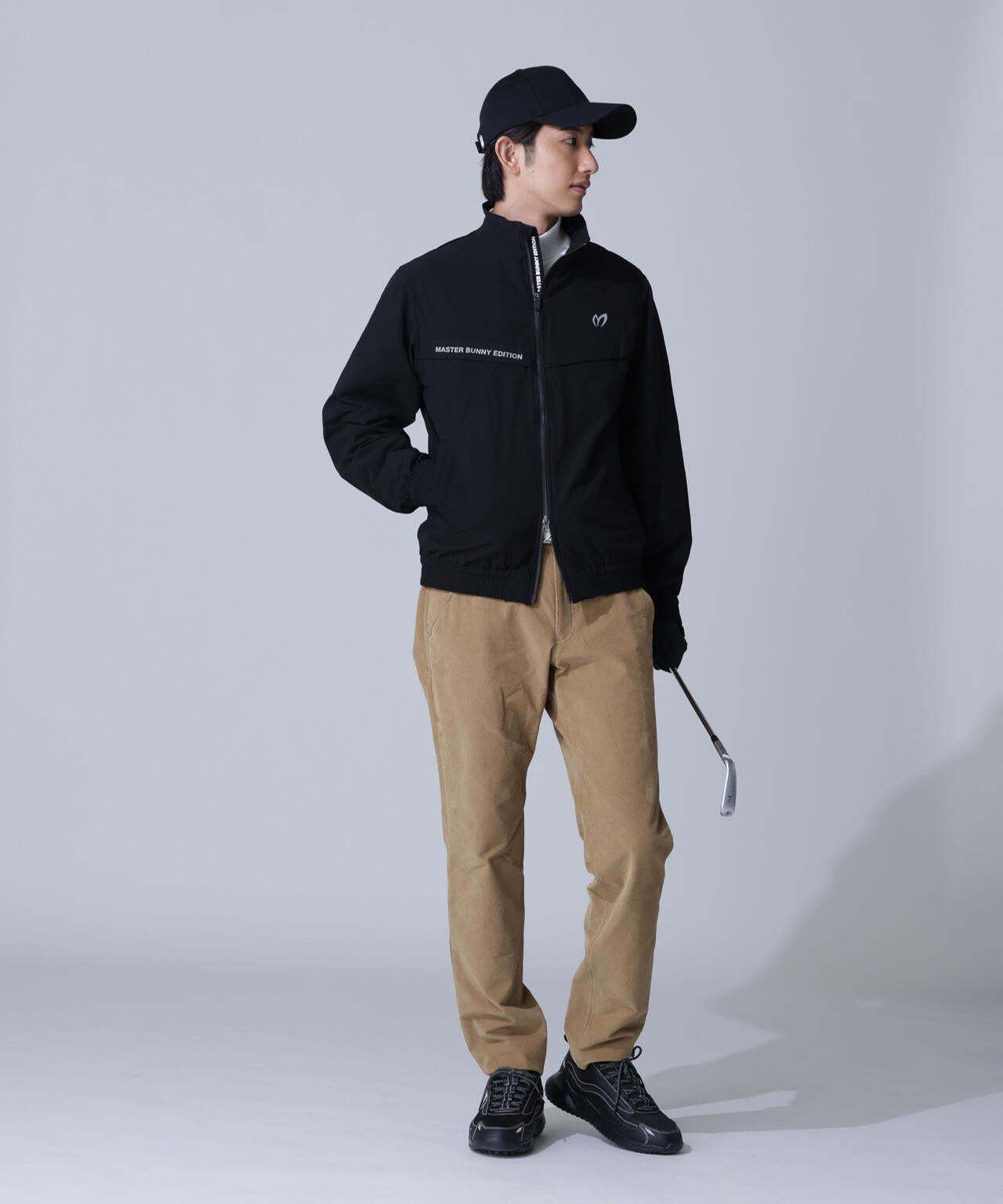 ドビーストレッチ起毛パンツ