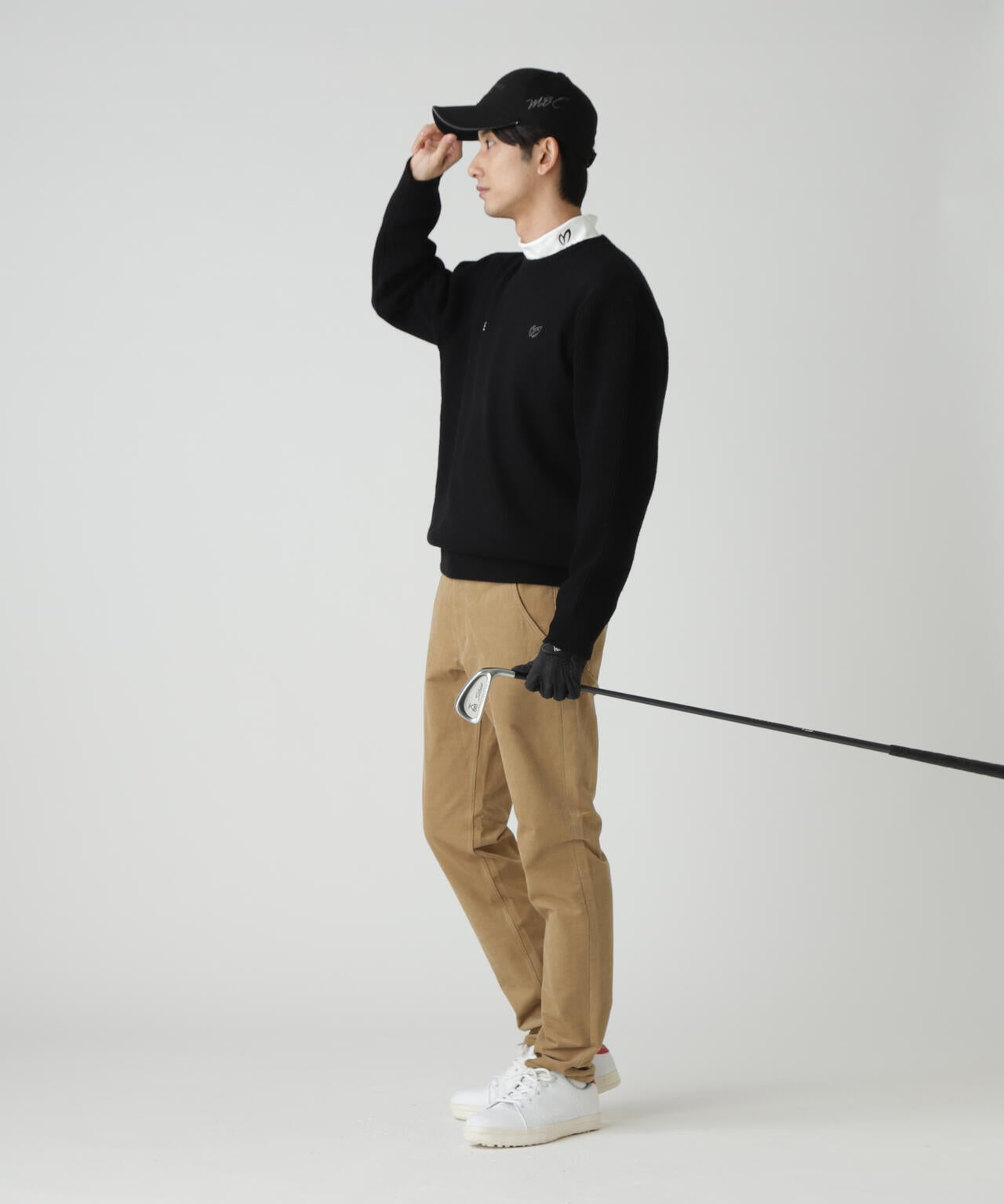 ドビーストレッチ起毛パンツ