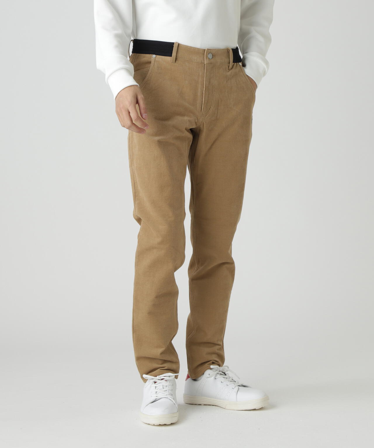 ドビーストレッチ起毛パンツ