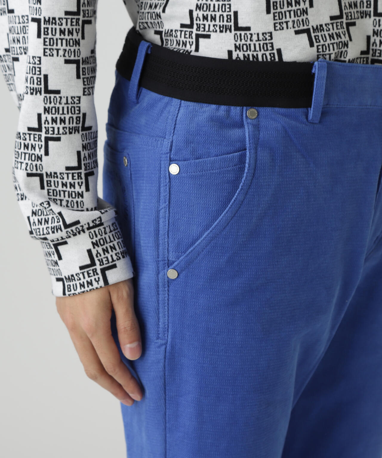 ドビーストレッチ起毛パンツ