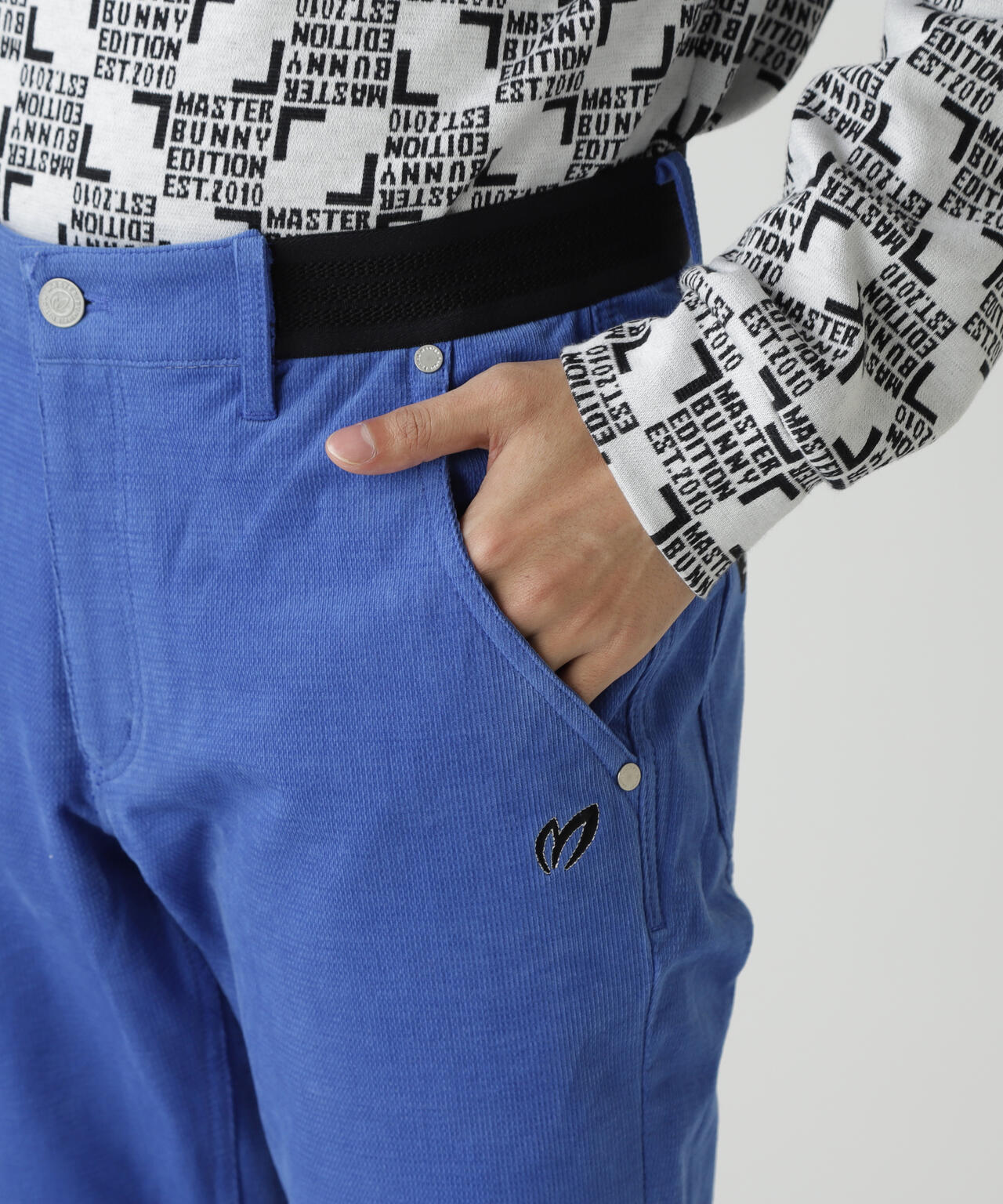 ドビーストレッチ起毛パンツ