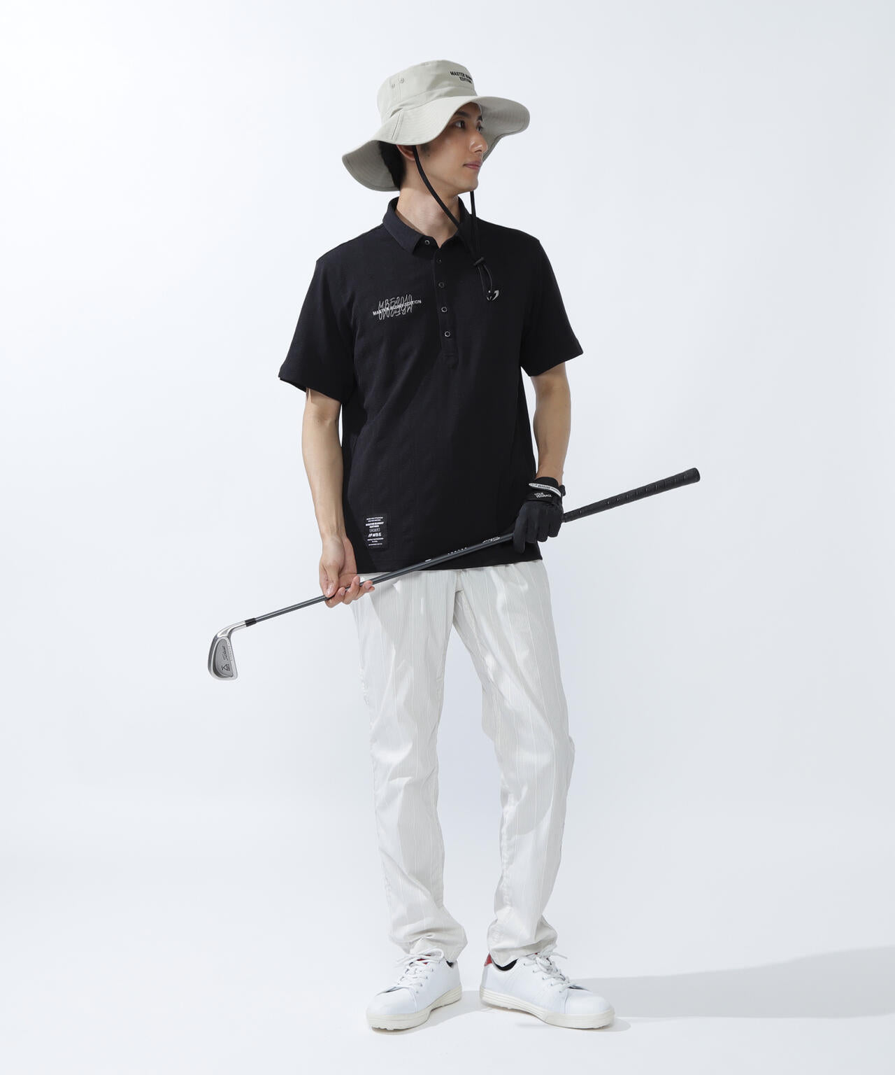 ピンストライプパンツ