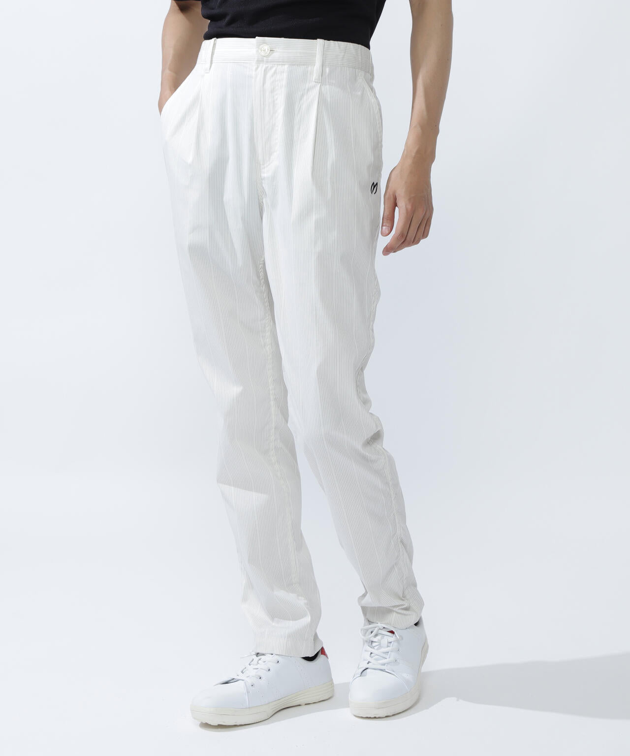 ピンストライプパンツ