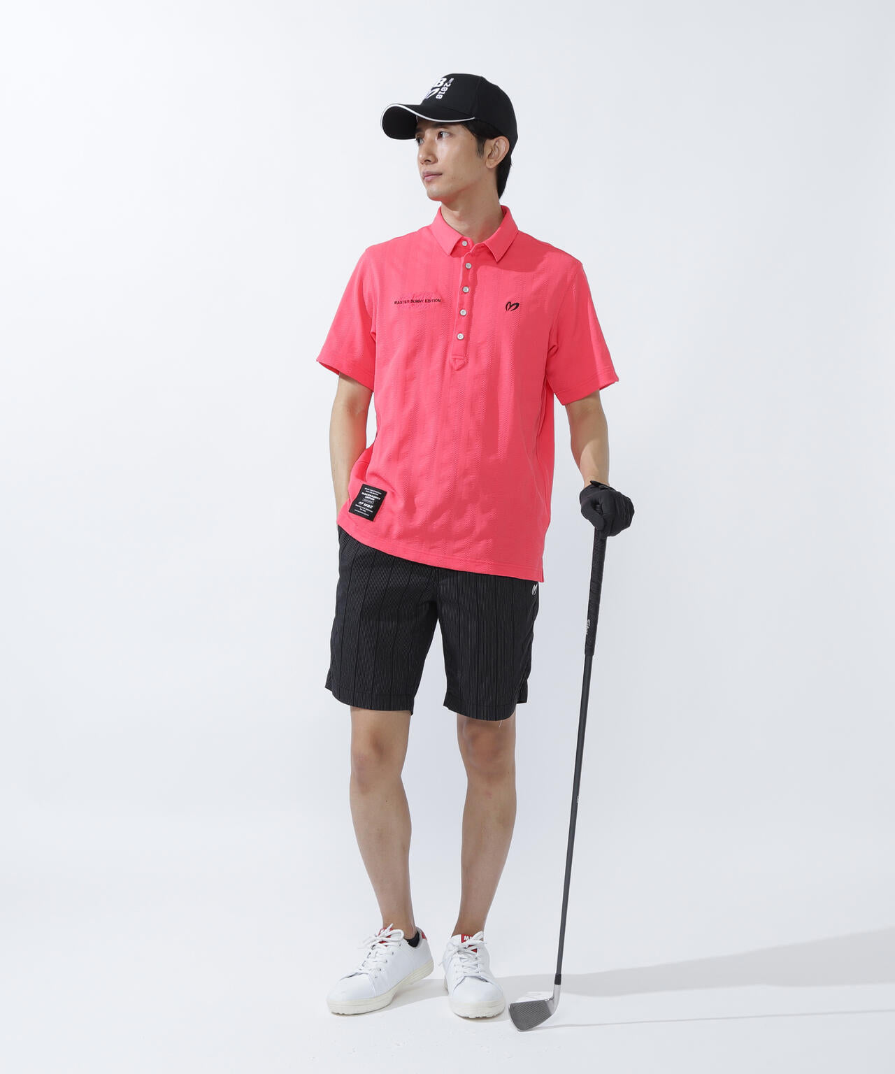 ピンストライプショートパンツ