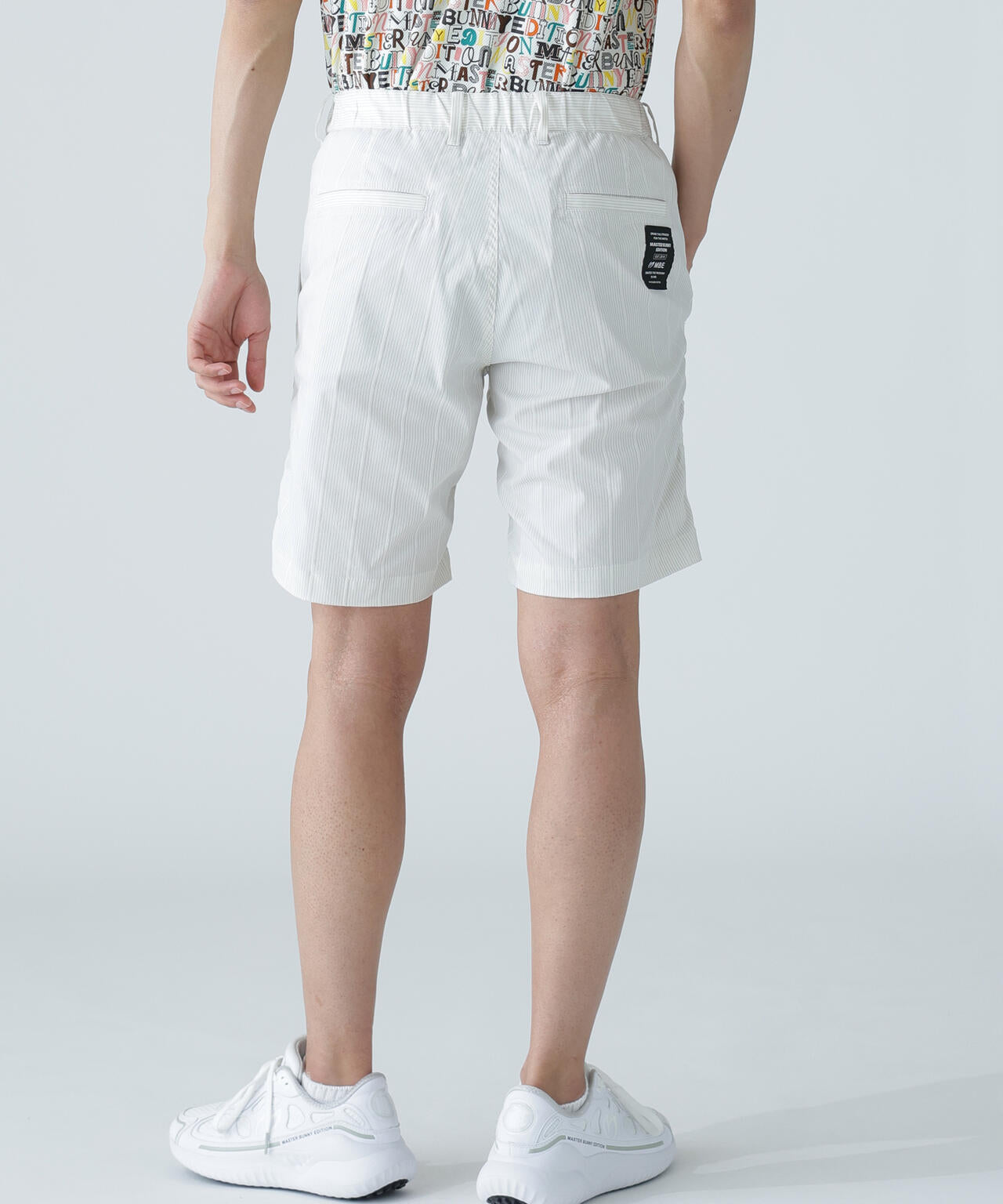 ピンストライプショートパンツ