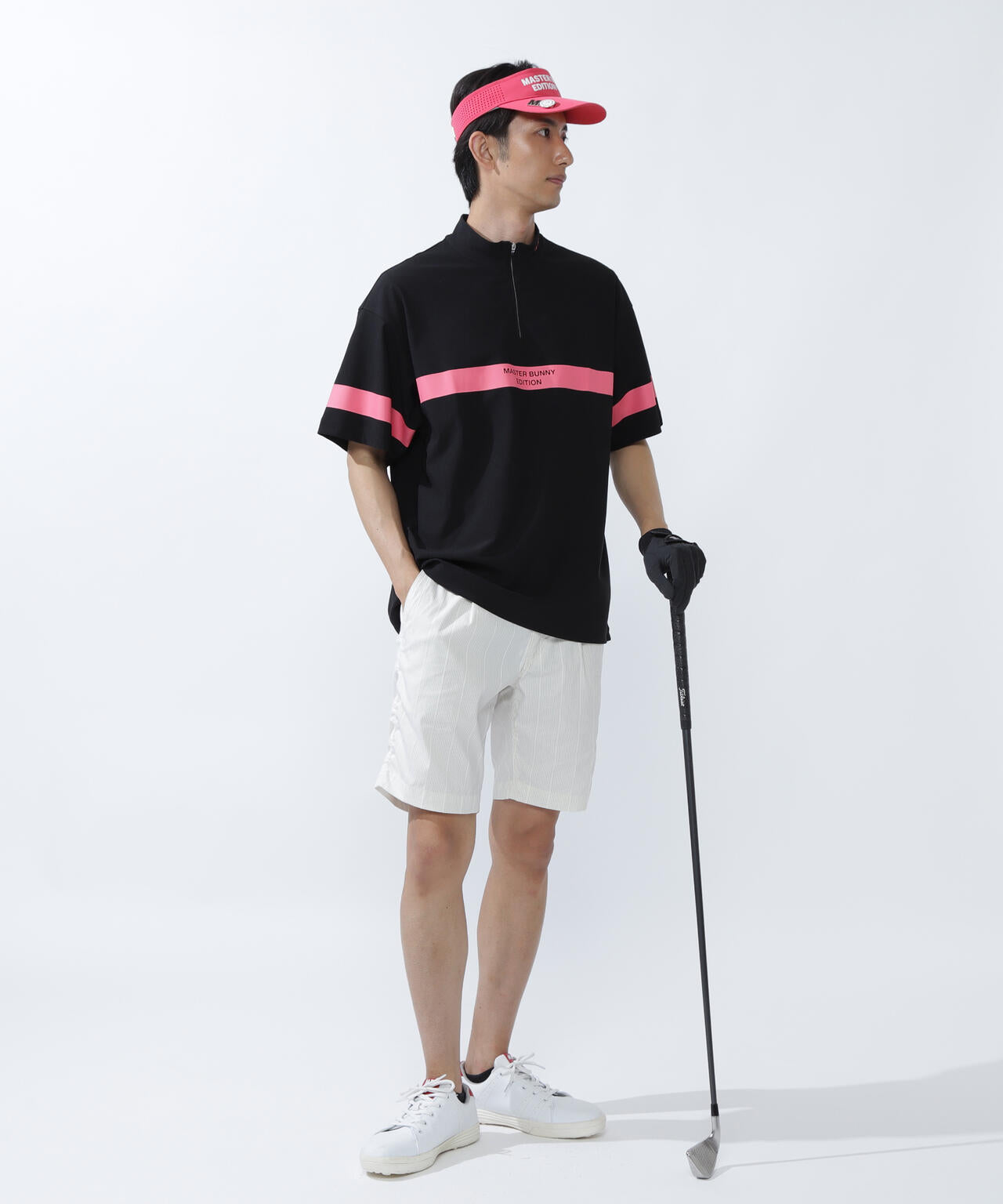 ピンストライプショートパンツ