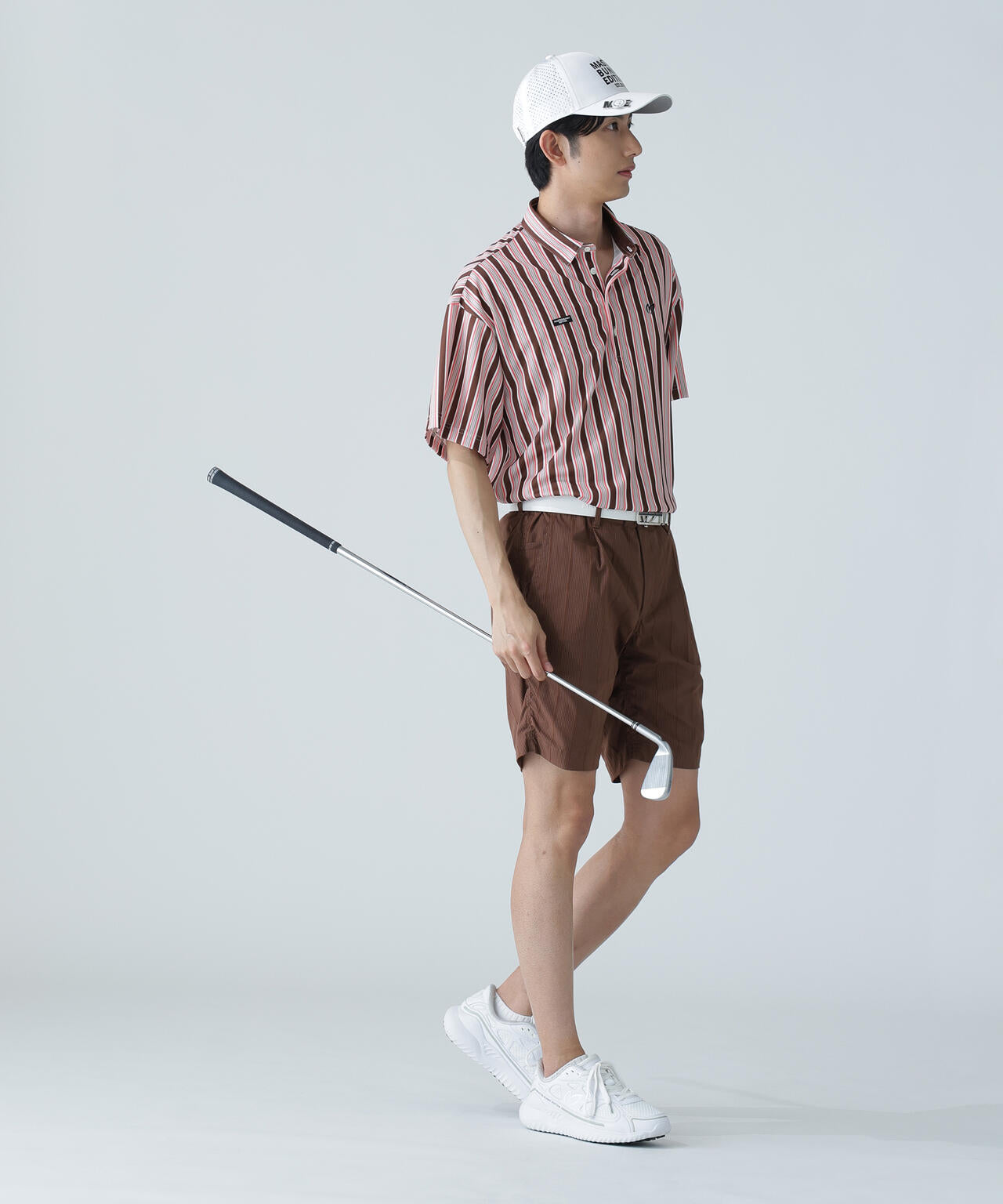 ピンストライプショートパンツ