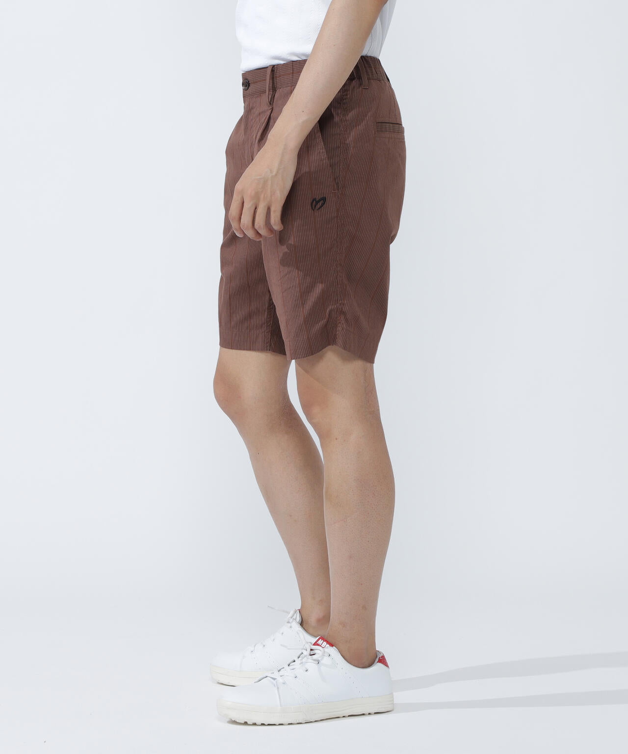 ピンストライプショートパンツ