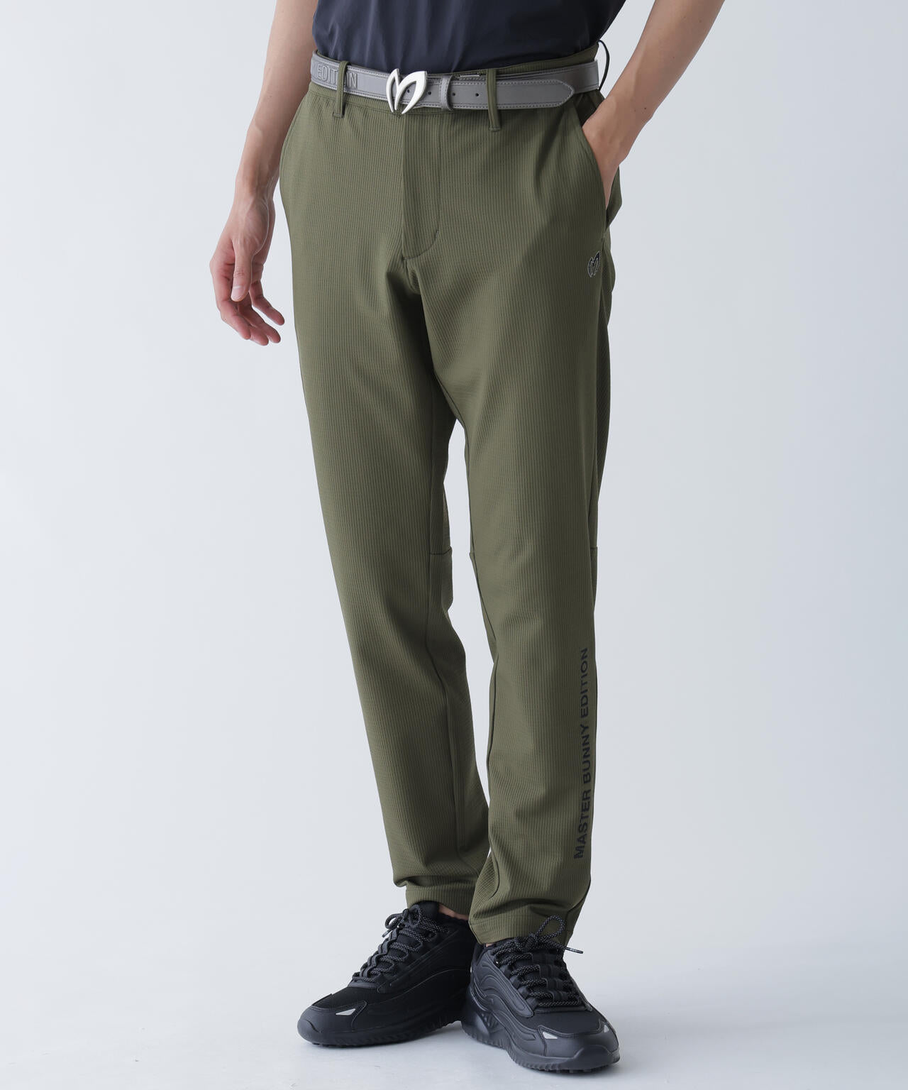 ストライプサッカー4WAYストレッチパンツ